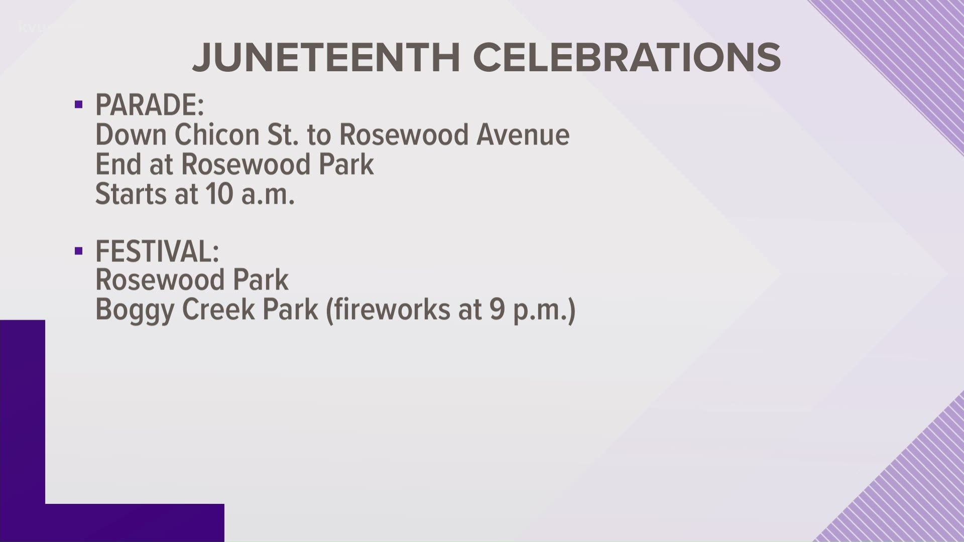 This year marks a special one for Juneteenth celebrations across the city.