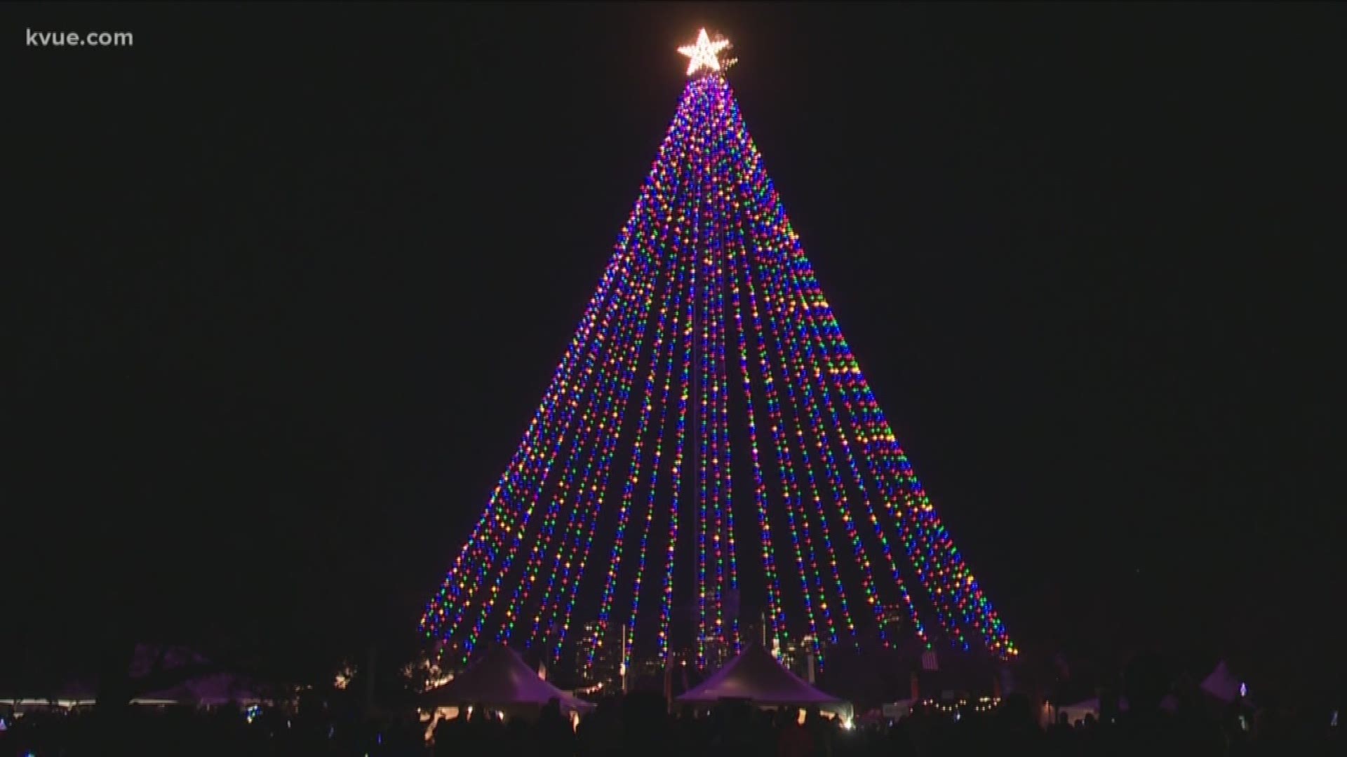 The Zilker Tree is a part of Austin's Trail of Lights, which opens to the public on Dec. 10.
