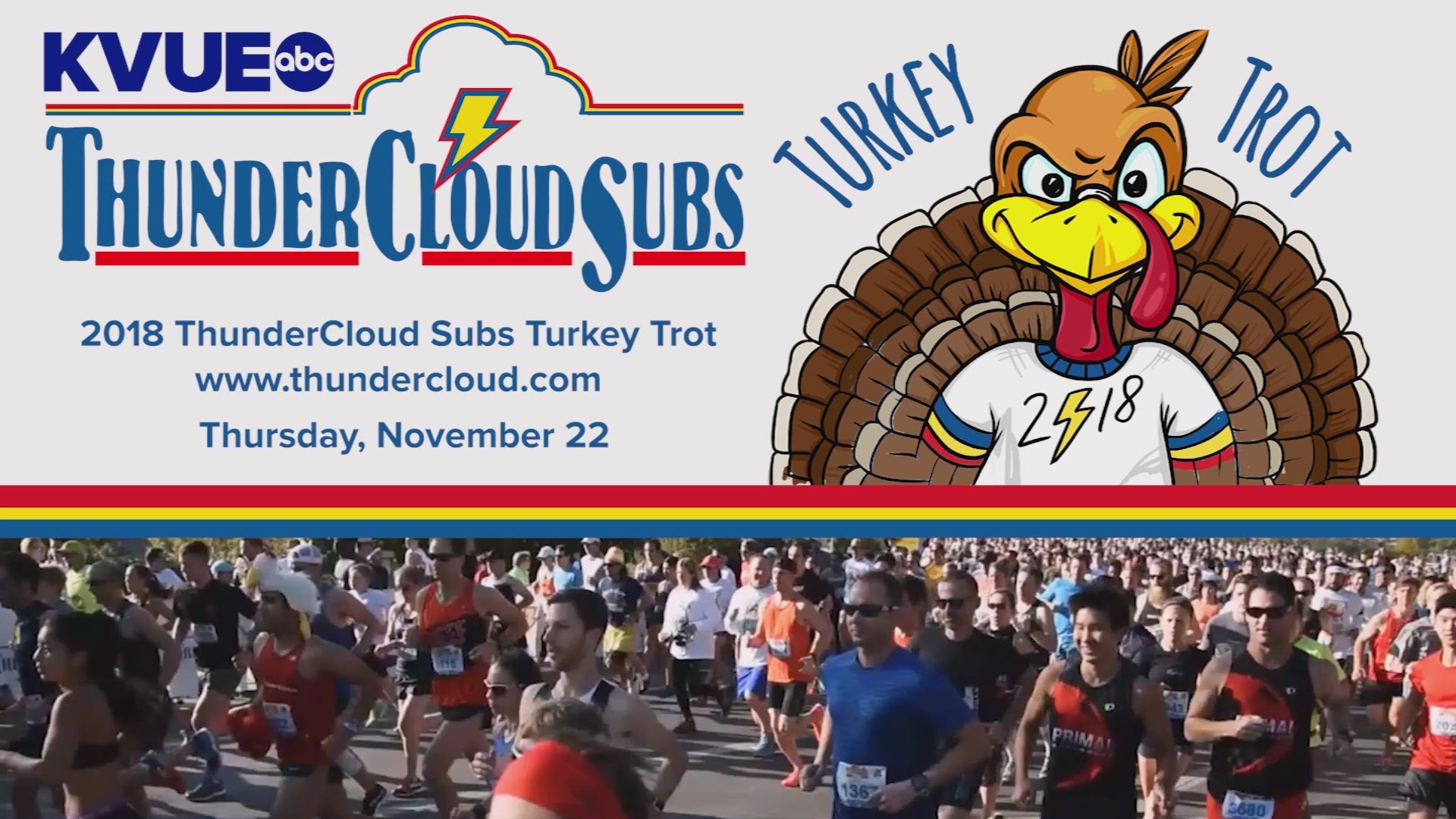 Get ready to pull out your turkey costumes for the ThunderCloud Subs