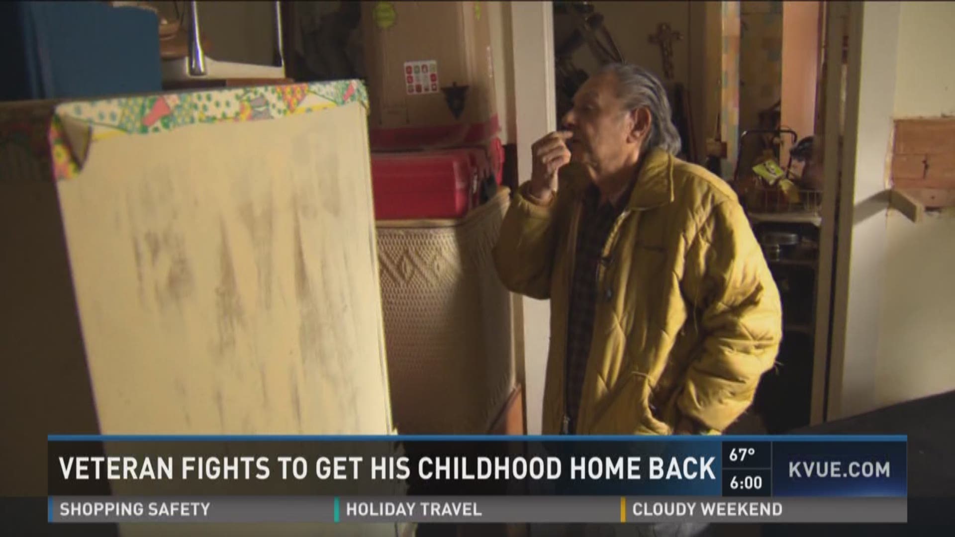 Vet fighting to get his childhood home back