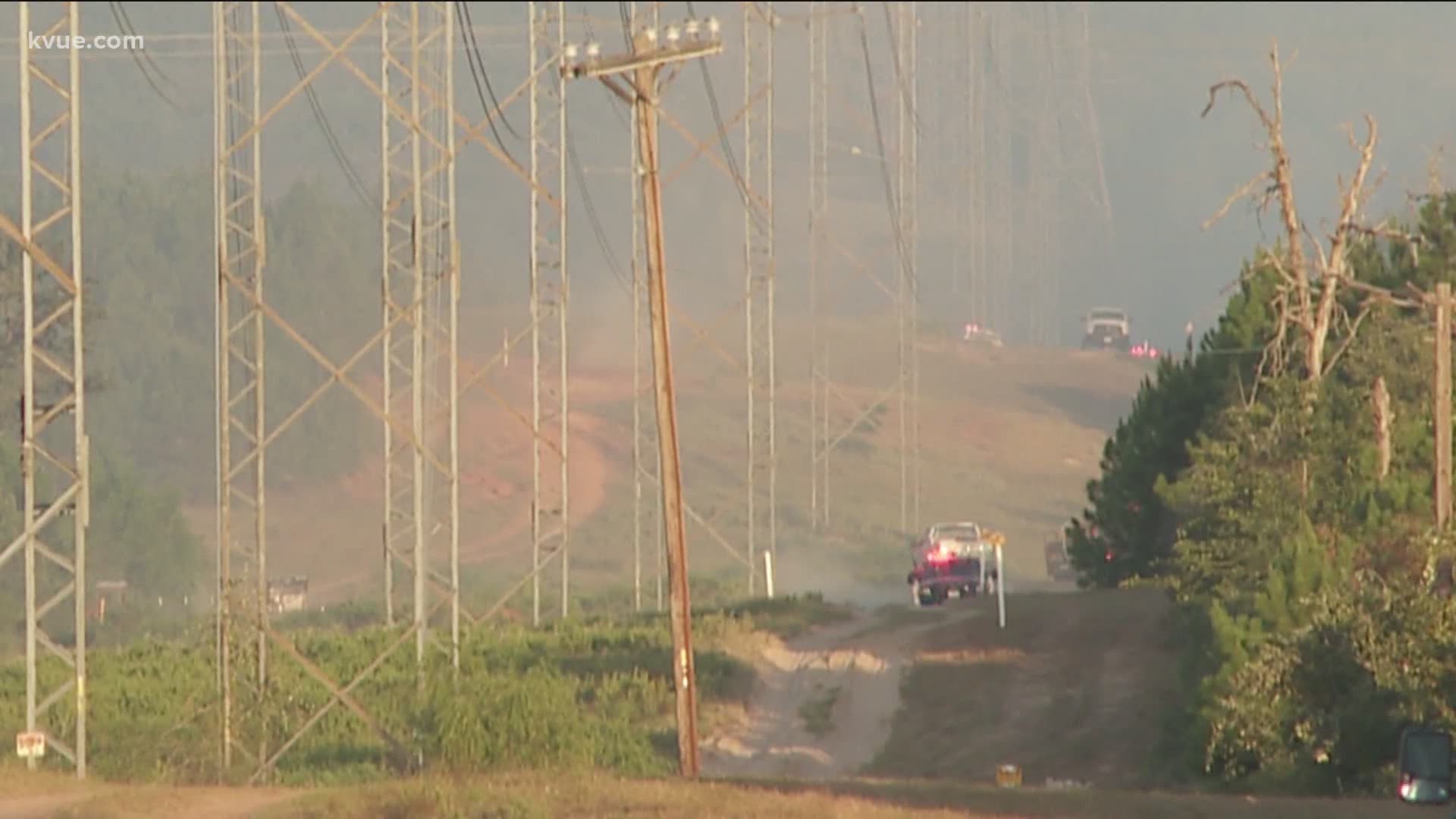 Smoke from a wildfire at Bastrop State Park is expected to linger for several days.