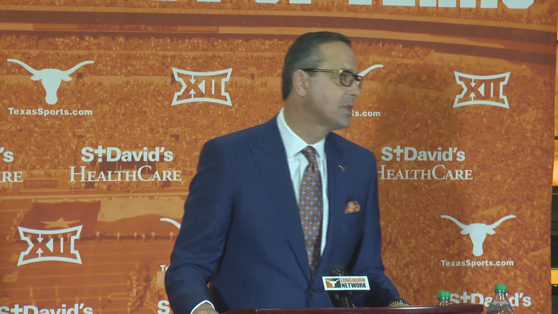 New UT athletic director Chris Del Conte is introduced on Monday.