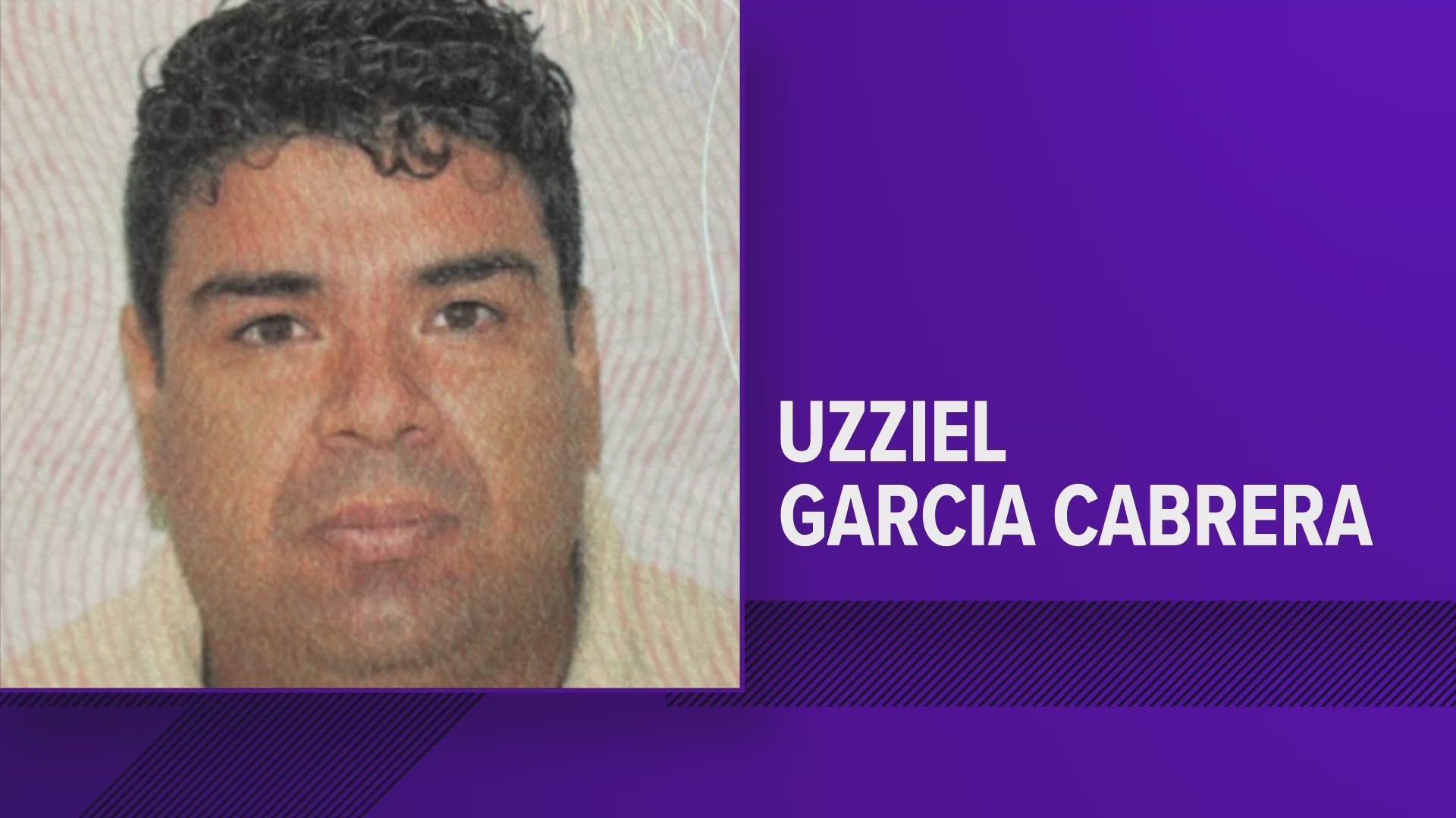 Police are searching for 36-year-old Uzziel Eduardo Garcia Cabrera for an incident that occurred at the Sofia Apartments on Willow Creek Drive on April 2.