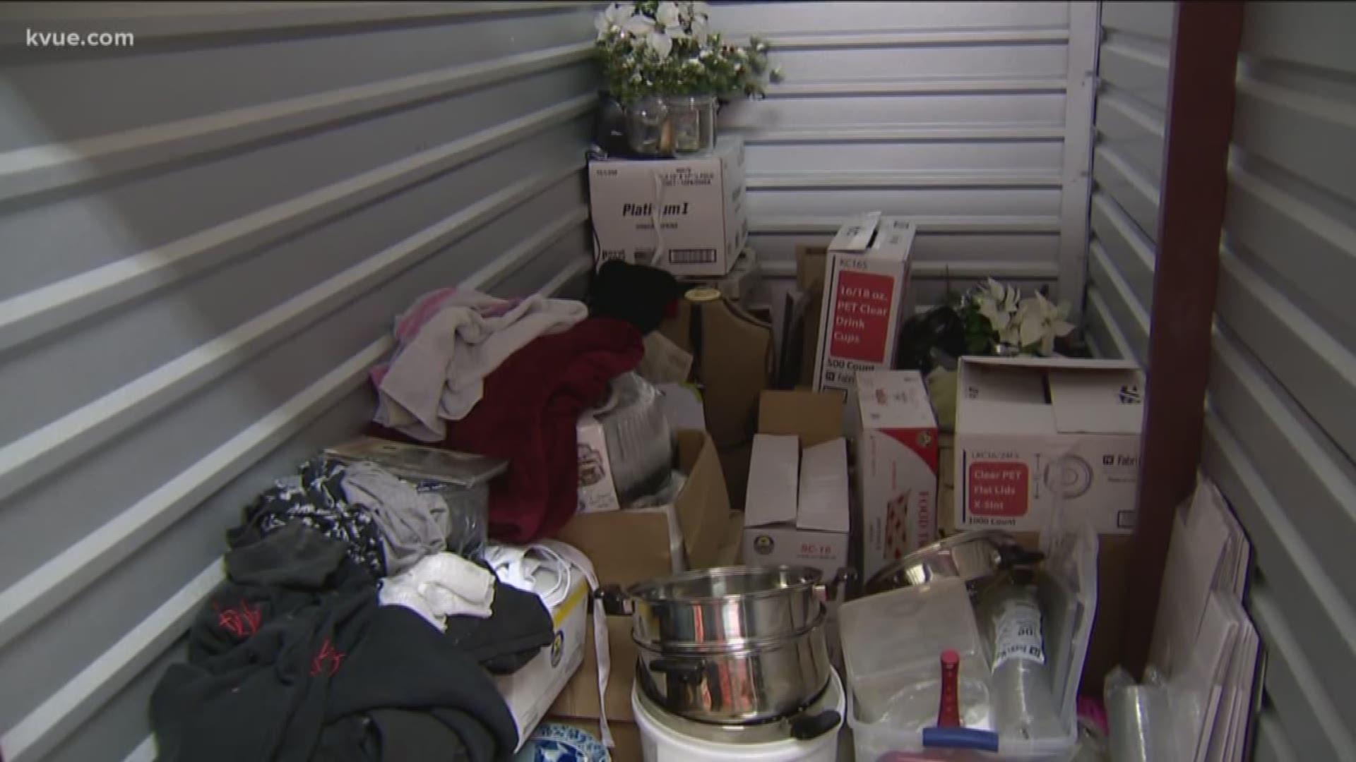 An Austin woman is out hundreds of dollars after someone broke into her storage unit.