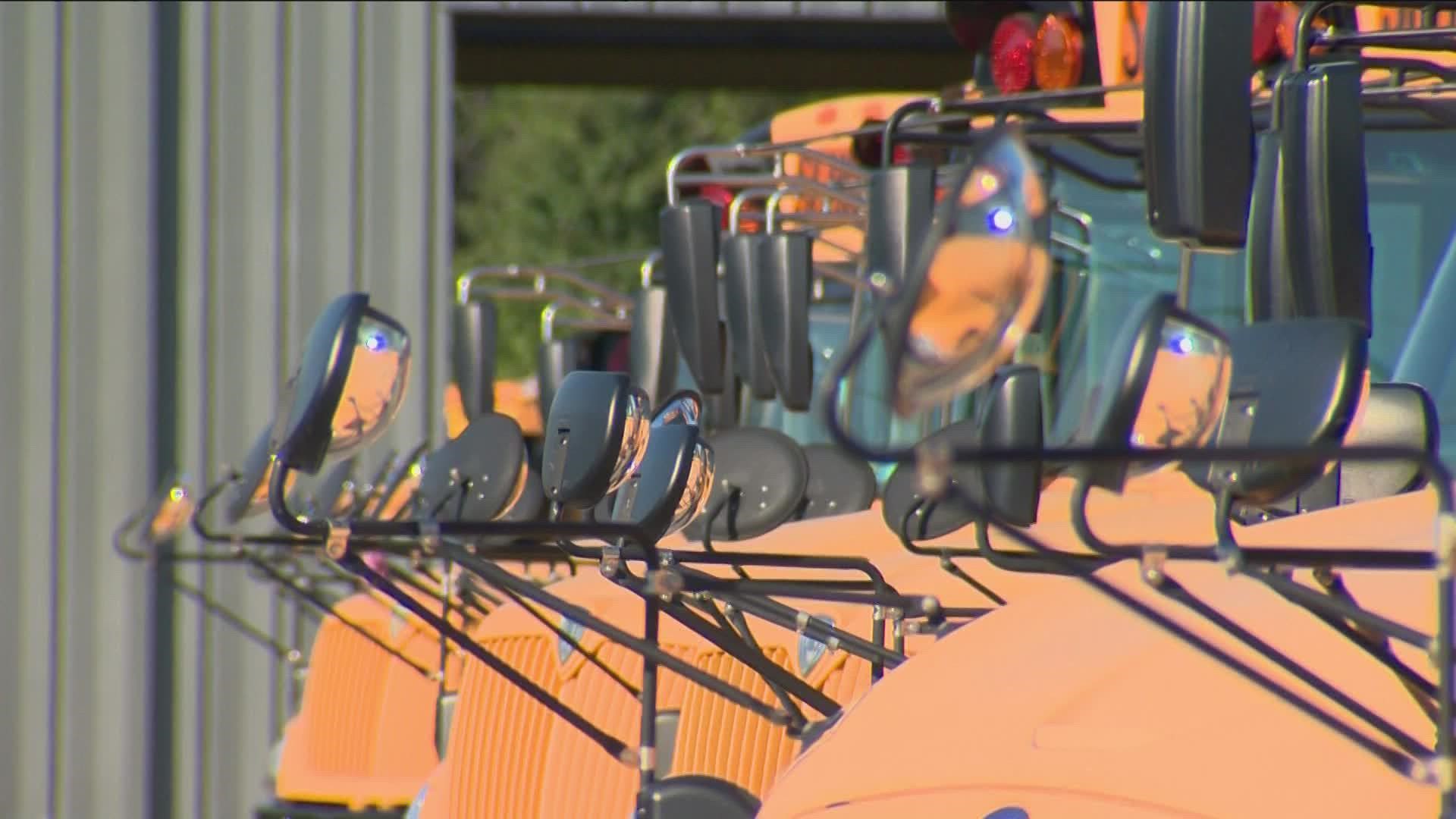 Austin ISD is the first district in Texas to commit to switching all school buses from diesel to electric.