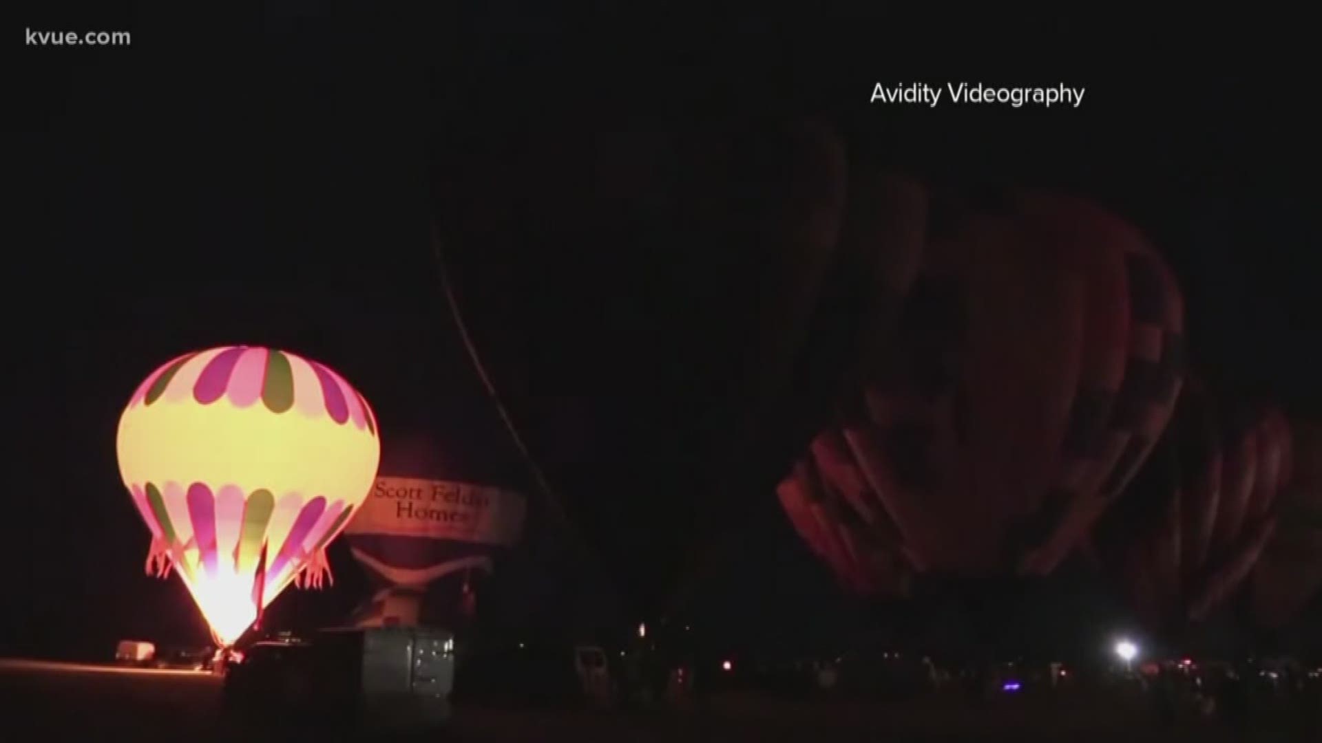 'Pie in the Sky' Hot Air Balloon Festival in Kyle, Texas