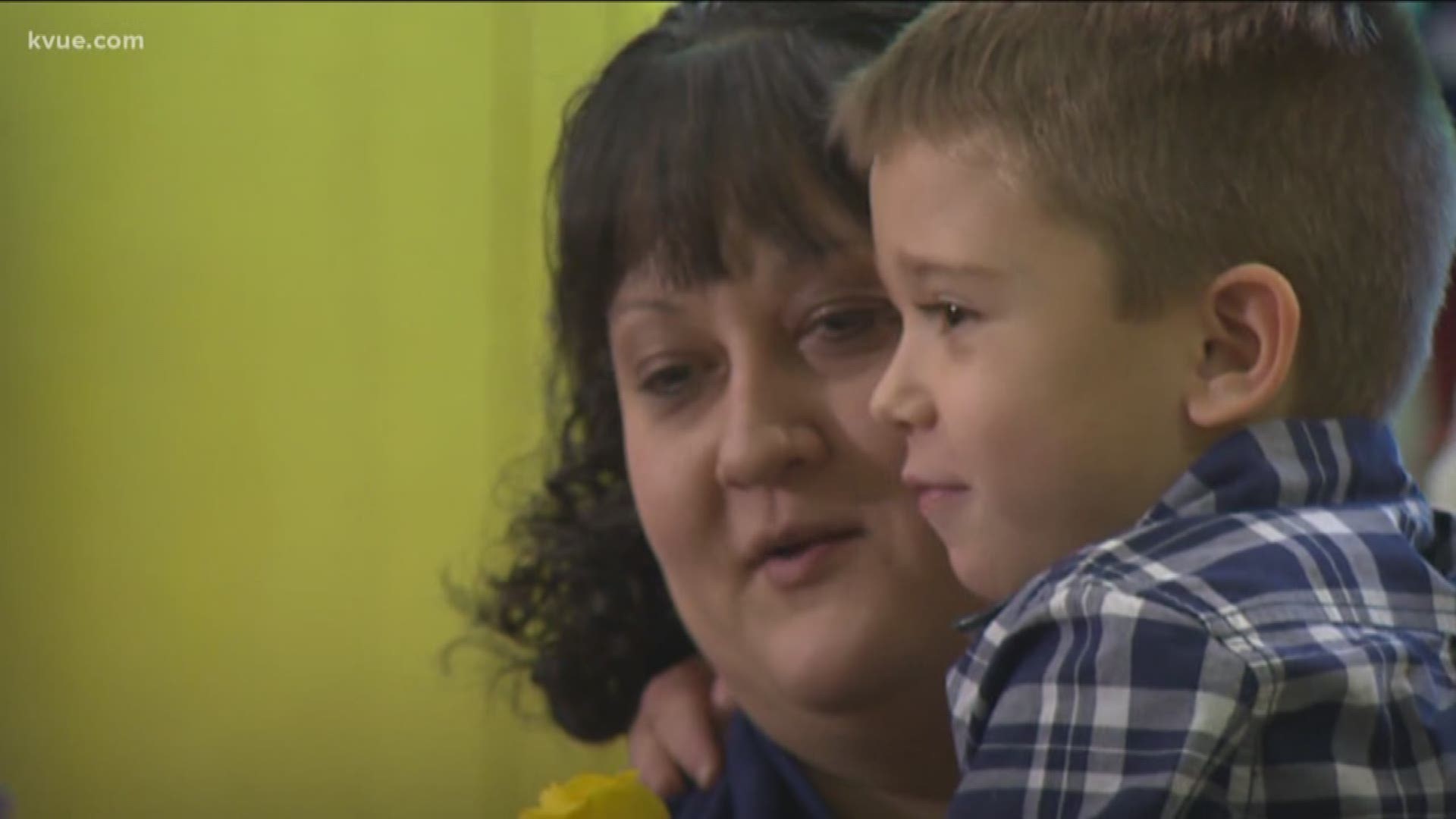 A little Austin boy named Jesse has found his "forever home" after being adopted by the Morton family.