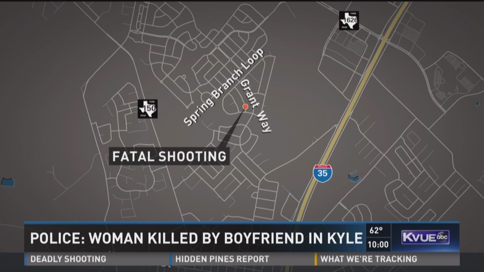 Police: Woman killed by boyfriend in Kyle