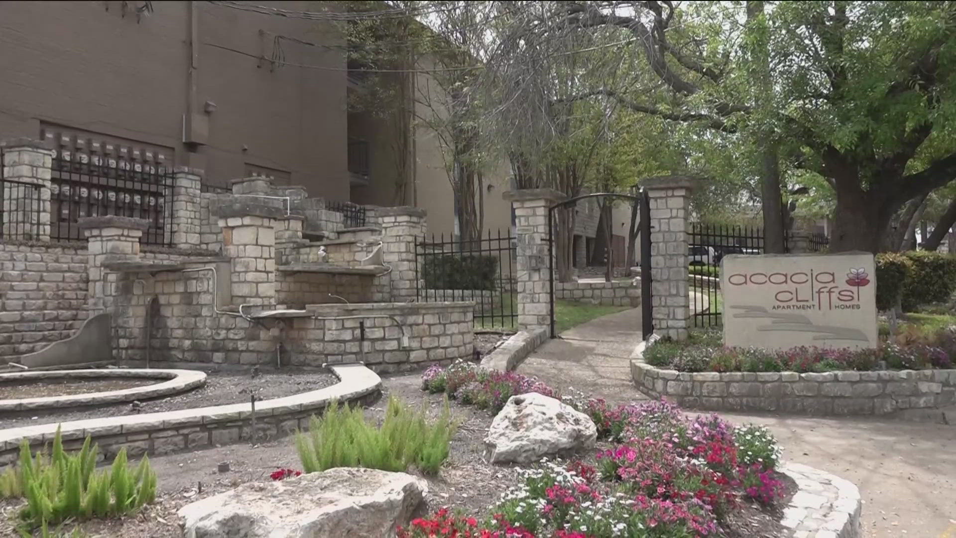 The Acacia Cliffs apartment complex may soon be replaced with a larger complex, which would bring a steep rent increase.