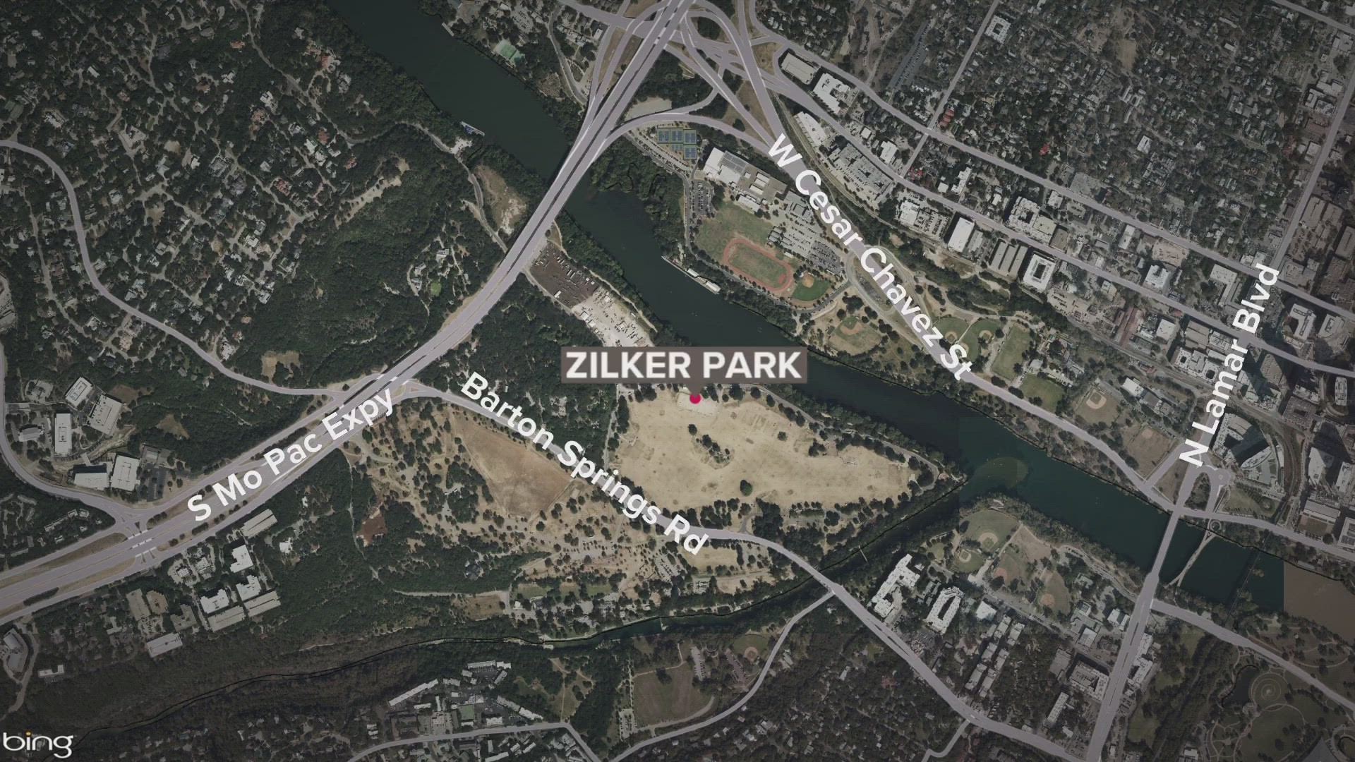 Austin medics found a man dead at Zilker Park on Monday night.