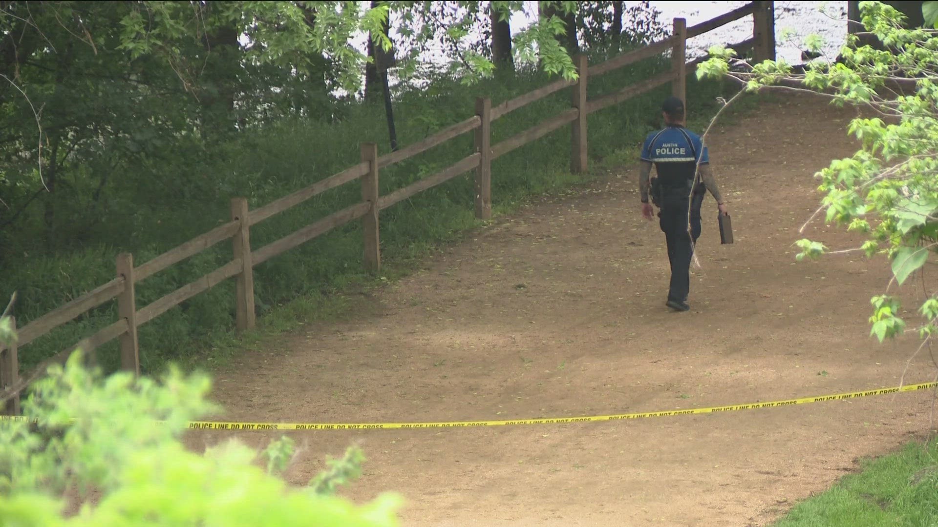 A body was found near the trail along Lady Bird Lake on Tuesday.