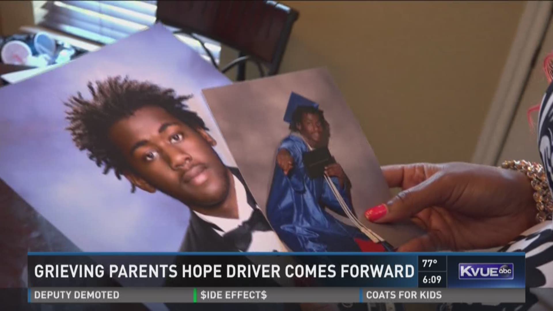 Grieving parents hope driver comes forward