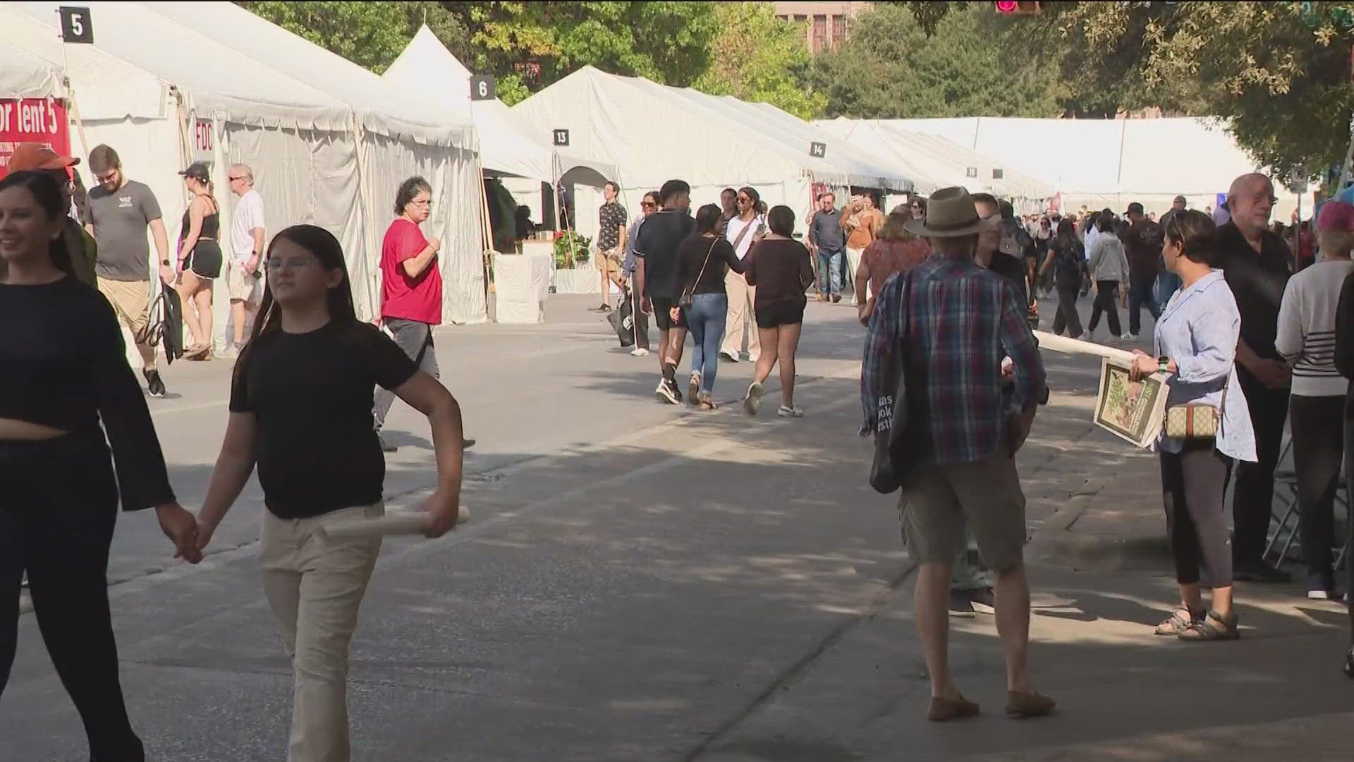 The 29th annual Texas Book Festival wrapped up on Sunday in Downtown Austin. The festival featured more than 275 authors.