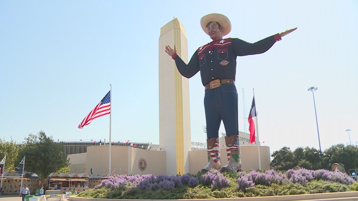 How State Fair of Texas’ icon transformed from Santa Claus to Big Tex ...