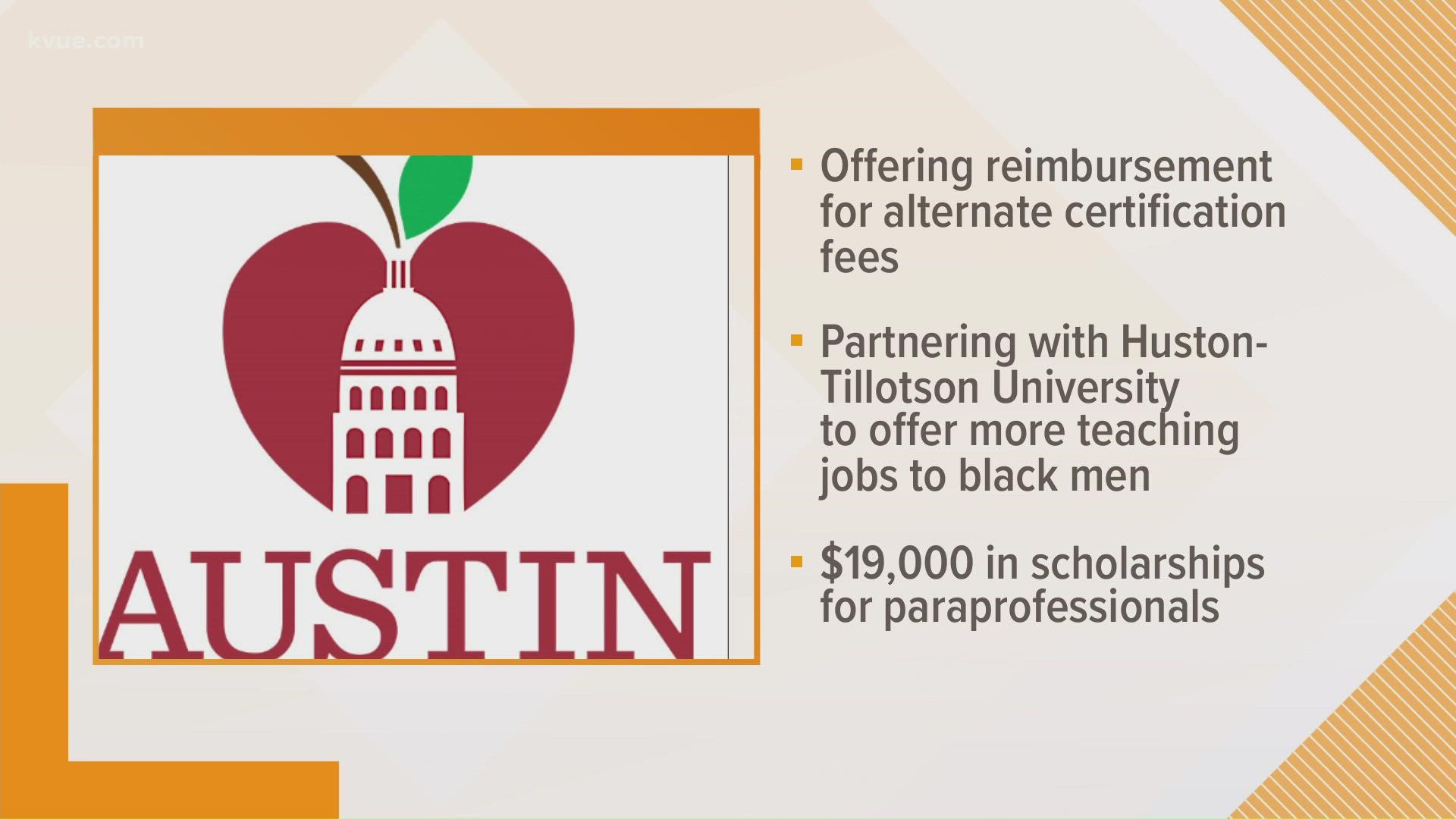 Austin ISD is addressing a shortage of teachers in the district.
