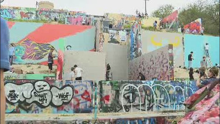 Austin S Popular Graffiti Park Officially Closes But It Still Lives On Through Virtual Reality Kvue Com