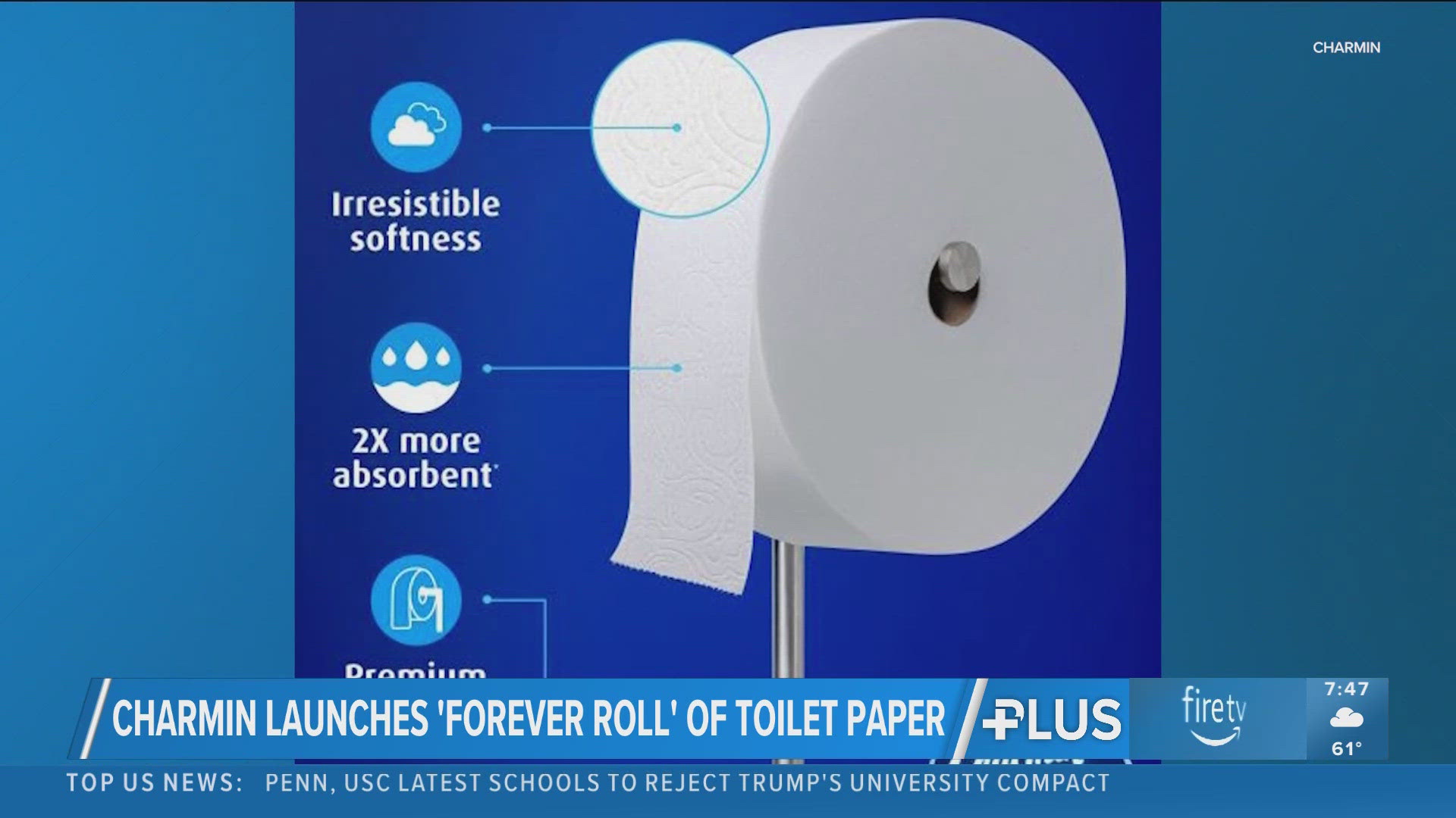 Charmin Commercial Bathroom Tissue, 2-Ply, White, 450 Sheets/Roll, 75/Carton, image size:1920x1080