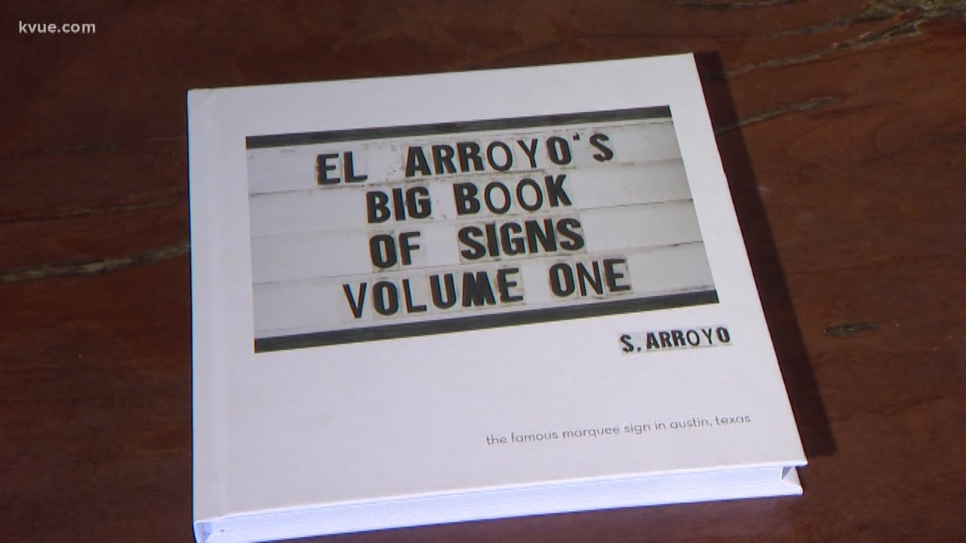 Downtown Austin's most famous marquee sign now has its own book.