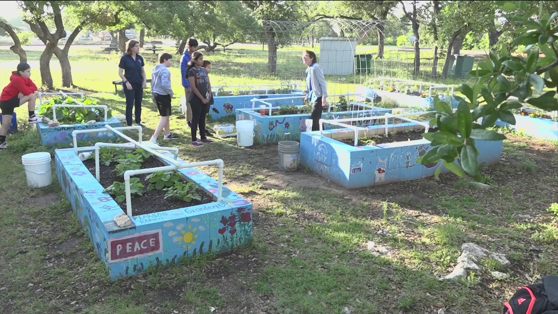 Pearson Ranch Middle Schoolers are reaping the benefits of a Garden Club founded to help learn how to save the planet