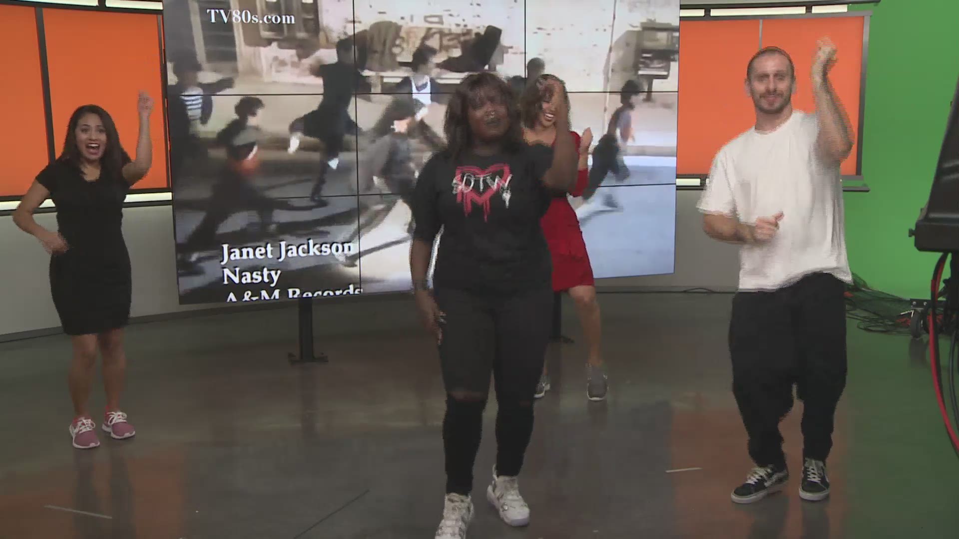 Janet Jackson's dancers teach KVUE some moves