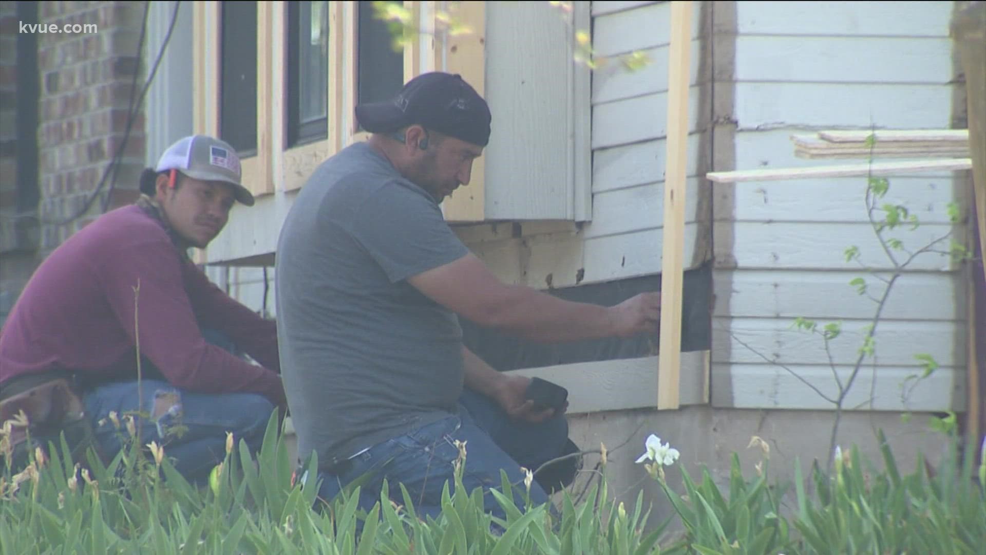For Round Rock residents, the cleanup process after severe tornadoes has been tiring. One neighbor said she's been waiting weeks on an engineer to come out.
