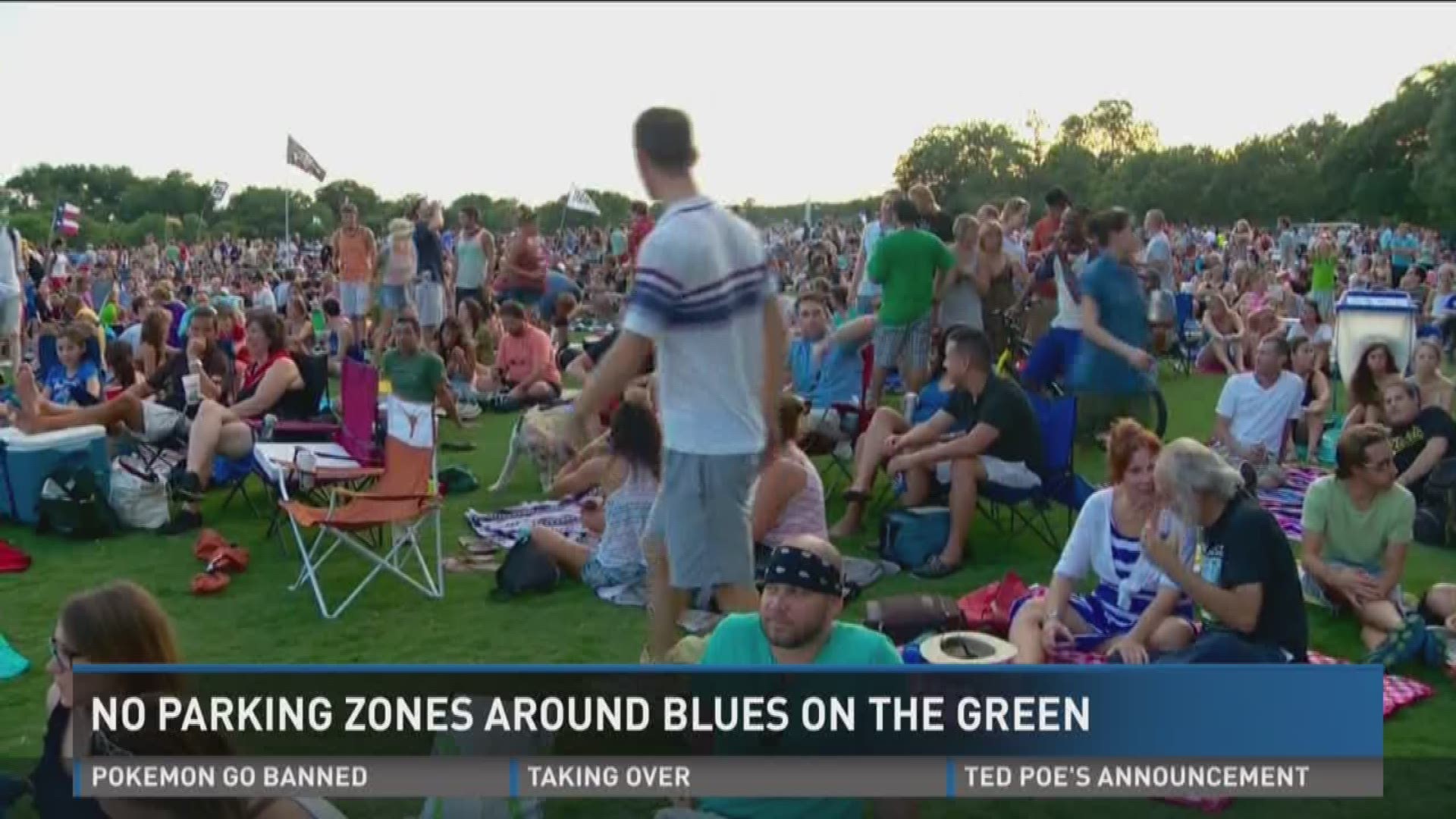 Tonight hundreds of people will fill the Great Lawn for Blues on the Green.