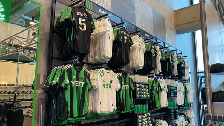 austin fc mls merchandise