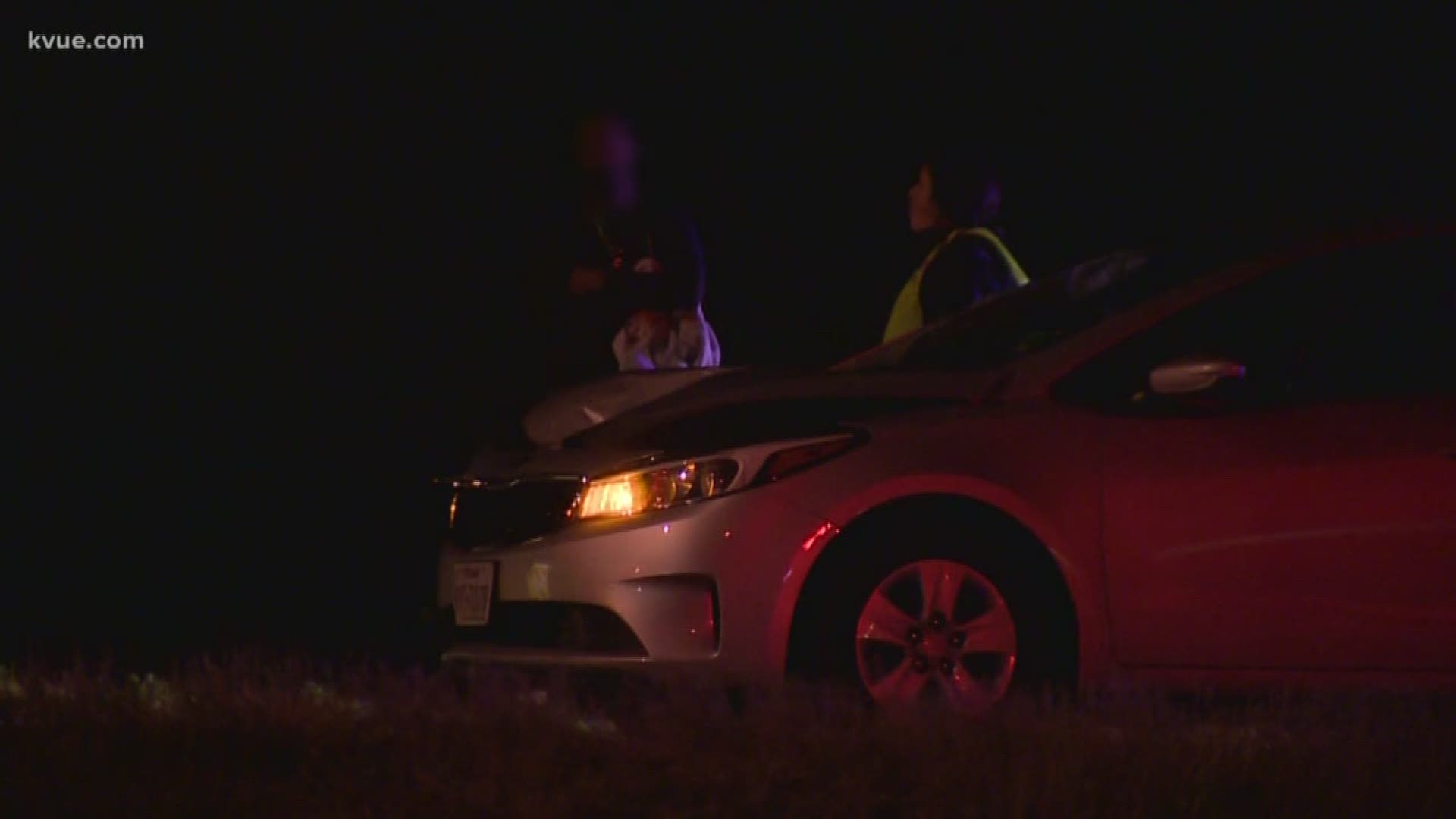 A man was struck by a vehicle Tuesday evening near the Barton Creek Greenbelt on South Capital of Texas Highway.