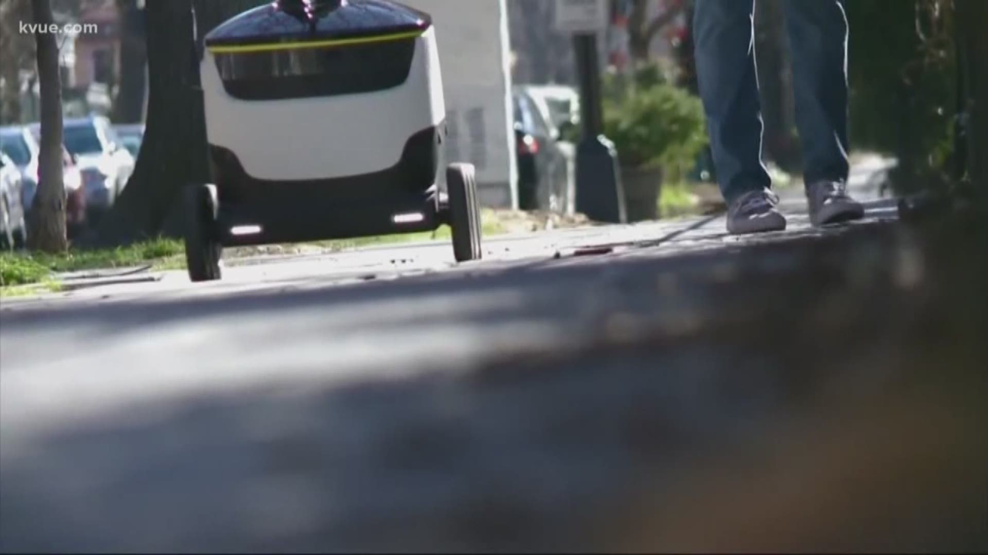 Imagine special robots dropping off items on your doorstep. A pilot program could roll out robotic deliveries in Austin as early as next year. But it raises a lot of questions.
