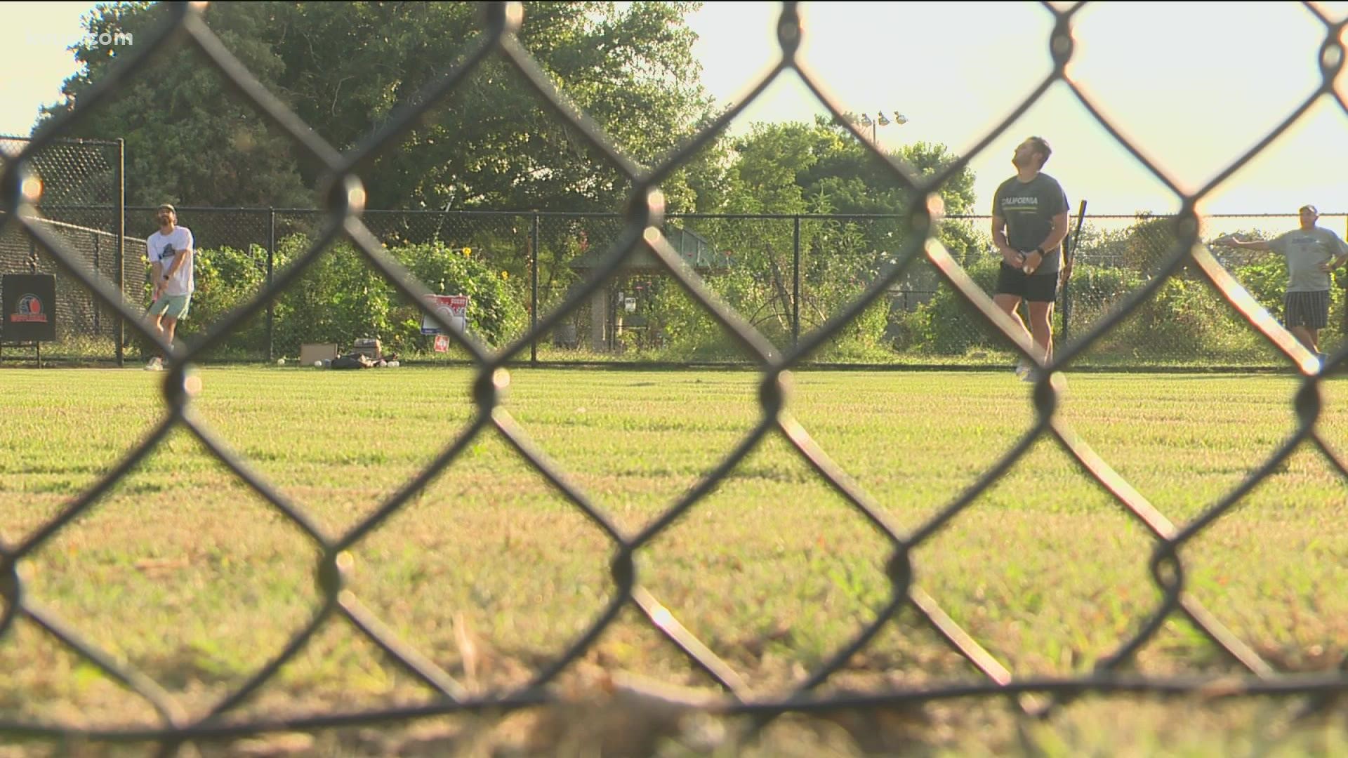 Recreation manager Tim Dean estimates that the Cedar Park Wiffle Ball league is the second-biggest in the country.