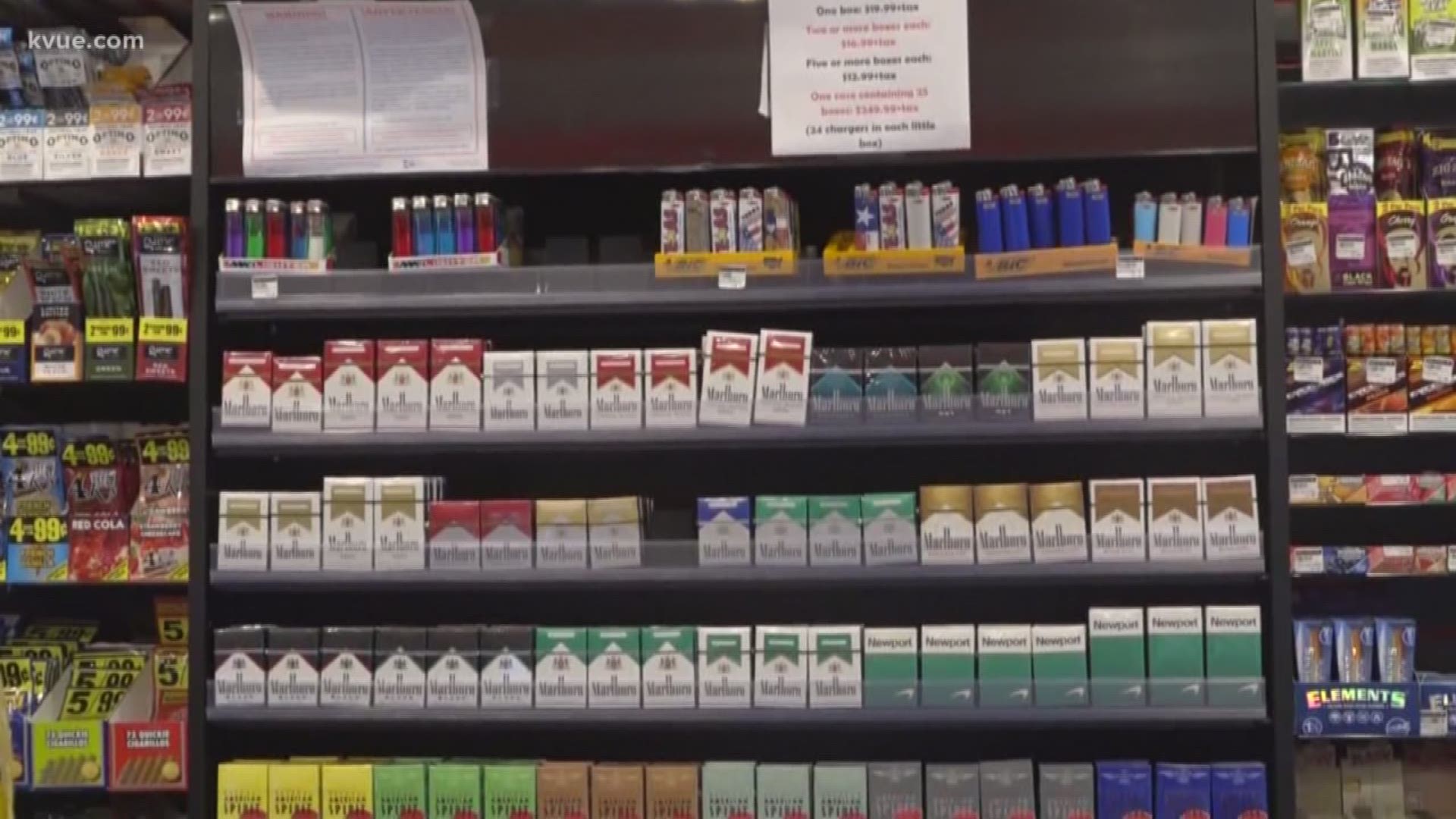 If you're younger than 21, you'll no longer be able to buy tobacco products in San Antonio. In Austin, some are already concerned.