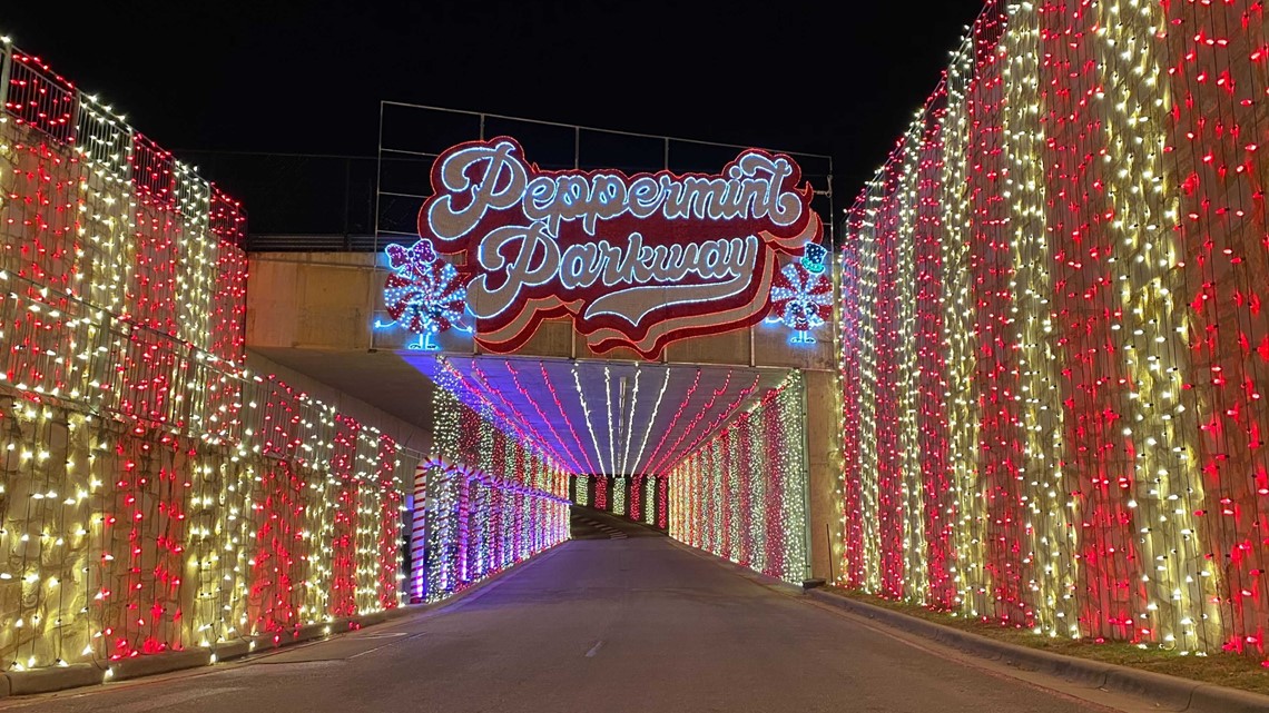 Peppermint Parkway' holiday drive-thru experience coming to COTA