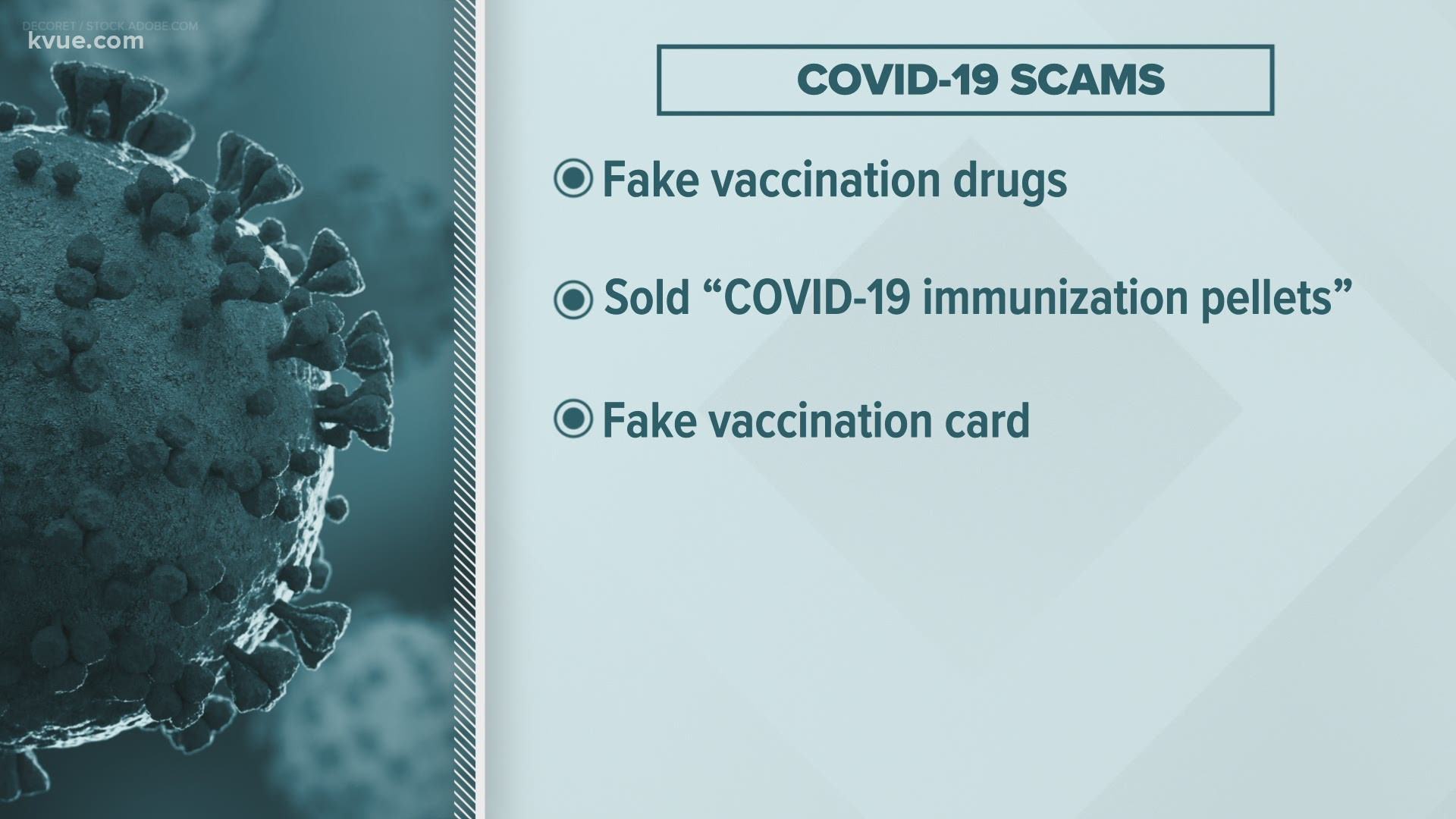 Watch out for COVID-19 scams. The KVUE Defenders found several ways thieves and con-artists try to get your money