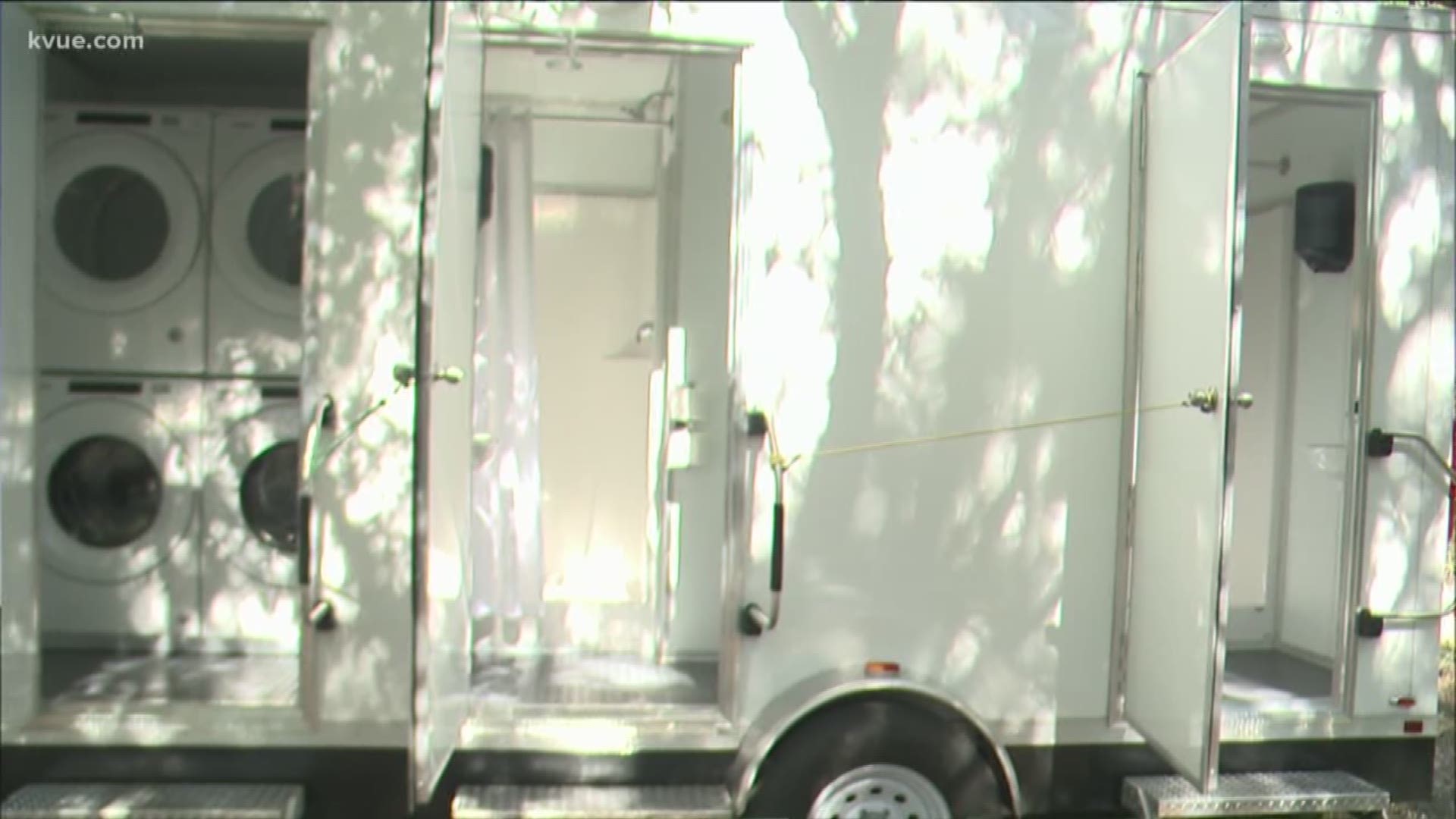 Austin's first mobile shower trailer company just got its own unit.