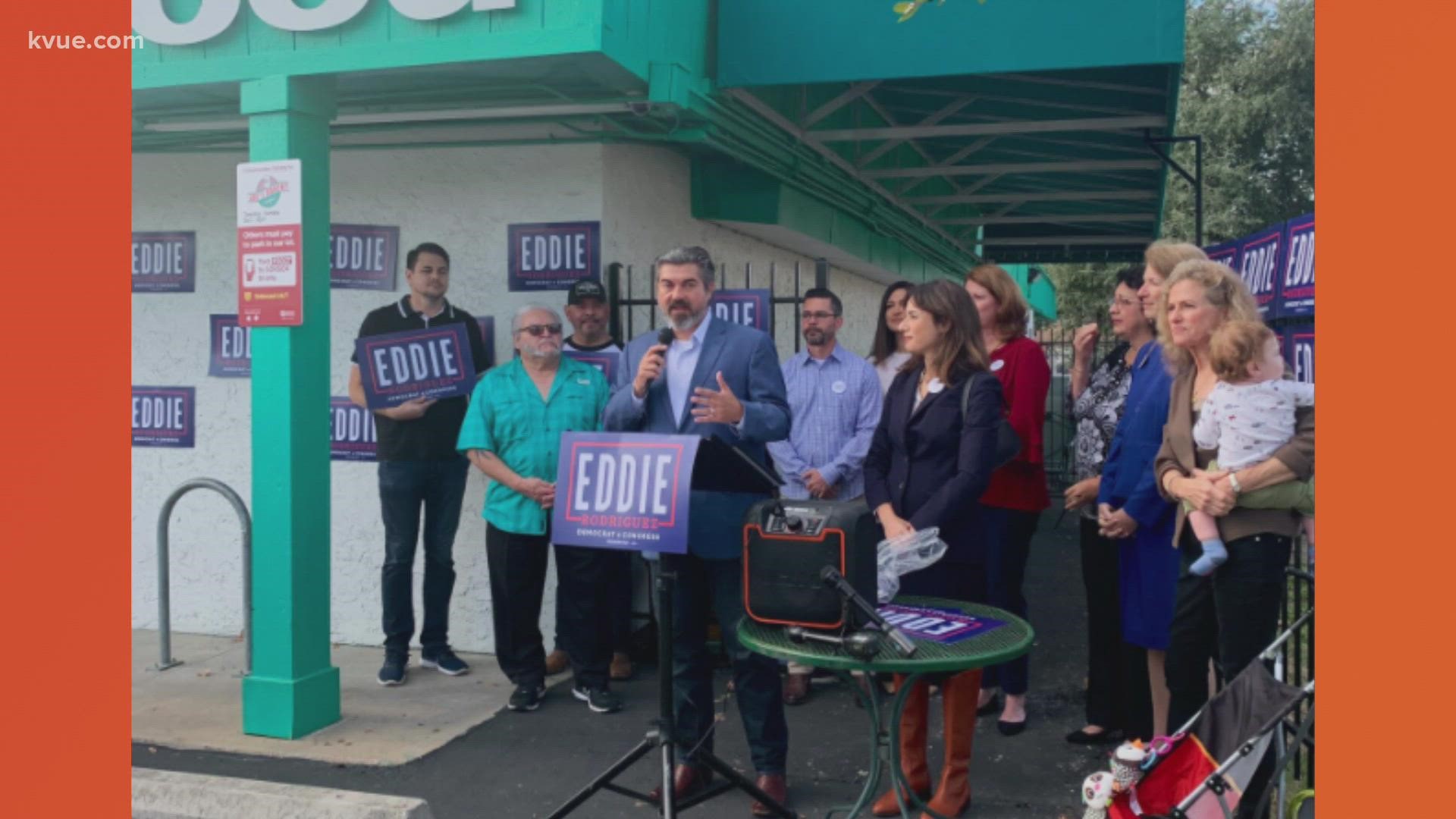 State Rep. Eddie Rodriguez is running for Congress.