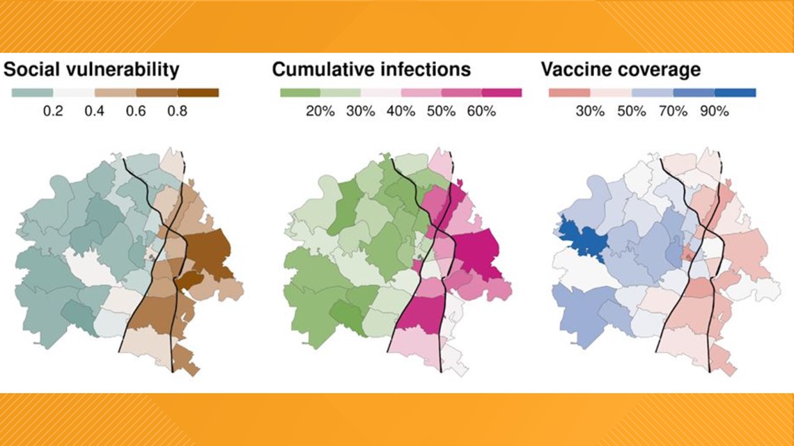 Disparities in COVID-19 Vaccination Coverage Between Urban and