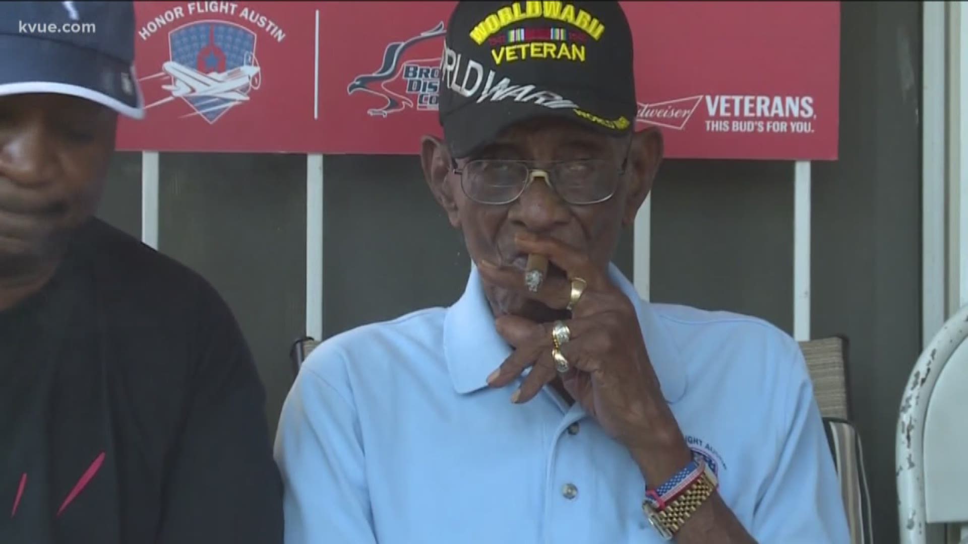 Austin and the nation are remembering Richard Overton, America's oldest WWII veteran who died. Mr. Overton's family gave KVUE's Rebeca Trejo a tour of his Austin home.