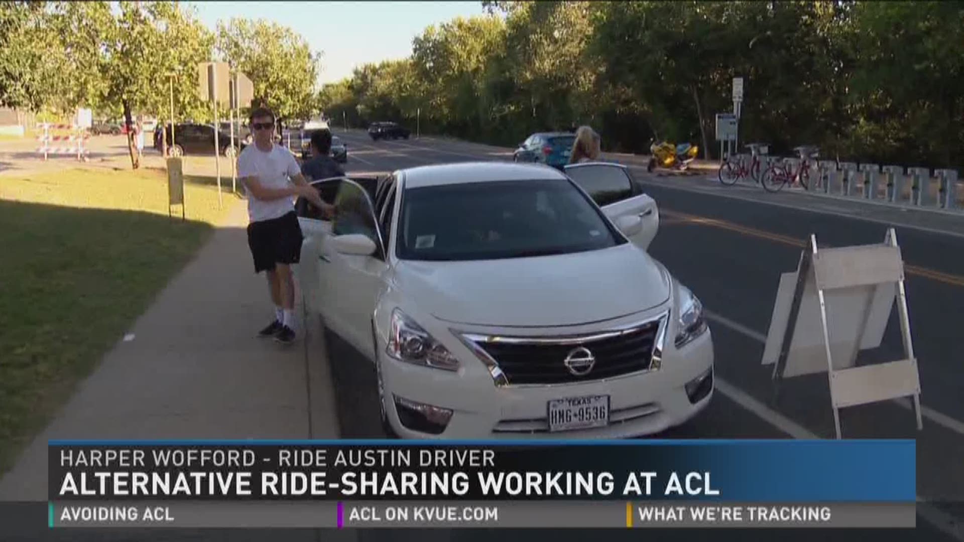 Alternative ride-hailing companies working at ACL