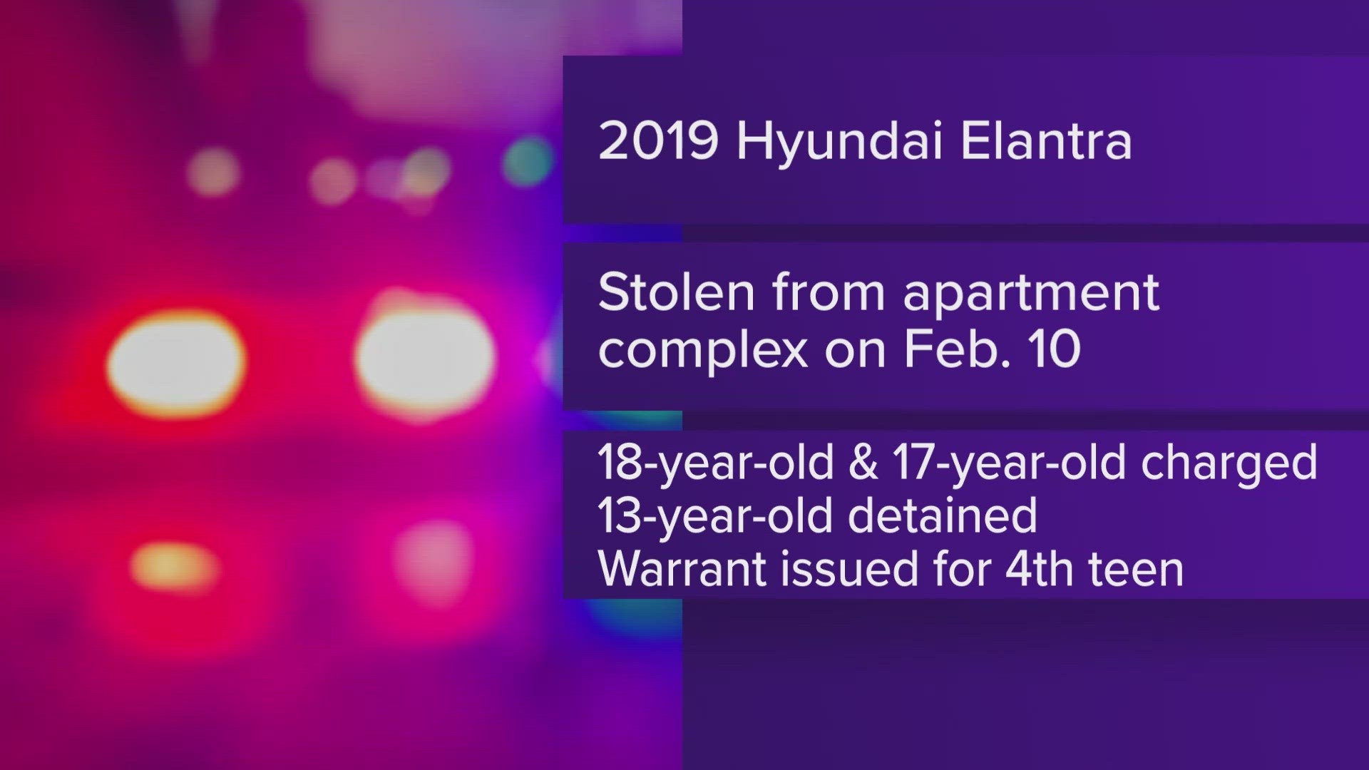 Kyle police are reminding Kia and Hyundai drivers to use steering wheel locks after a group of teenager allegedly stole a car earlier this month.