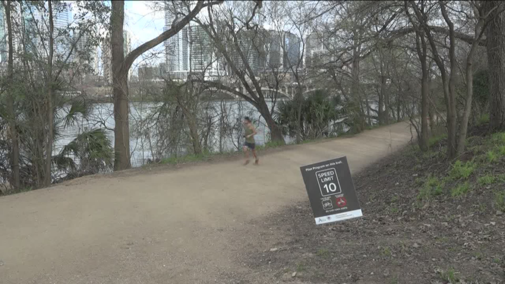 The reason city leaders decided to ban scooters on the Austin trail because of what it is made out of.
The gravel is a little bit more dangerous than paved roads for riders.