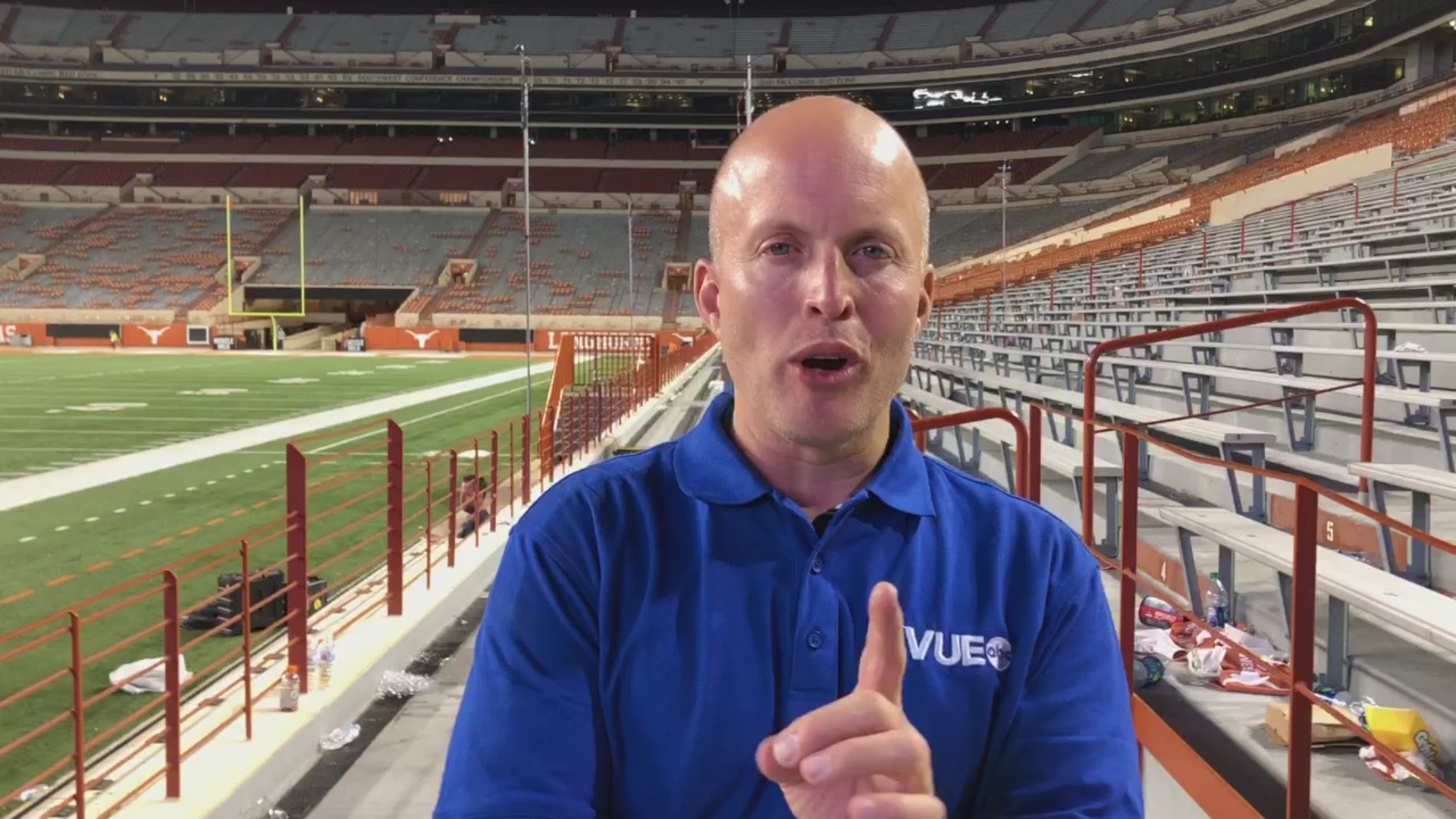 KVUE's Shawn Clynch recalls Tom Herman's statements about UT's 42-41 loss to West Virginia.