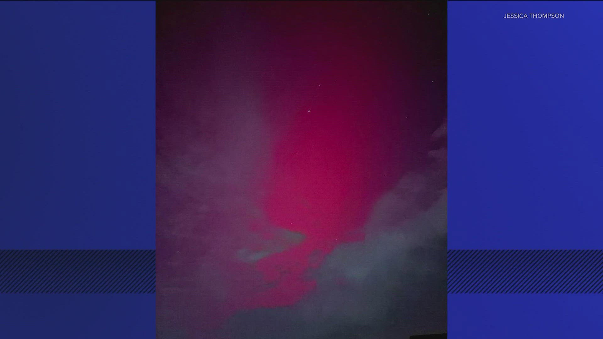 A number of people in Central Texas were able to spot the Northern Lights.