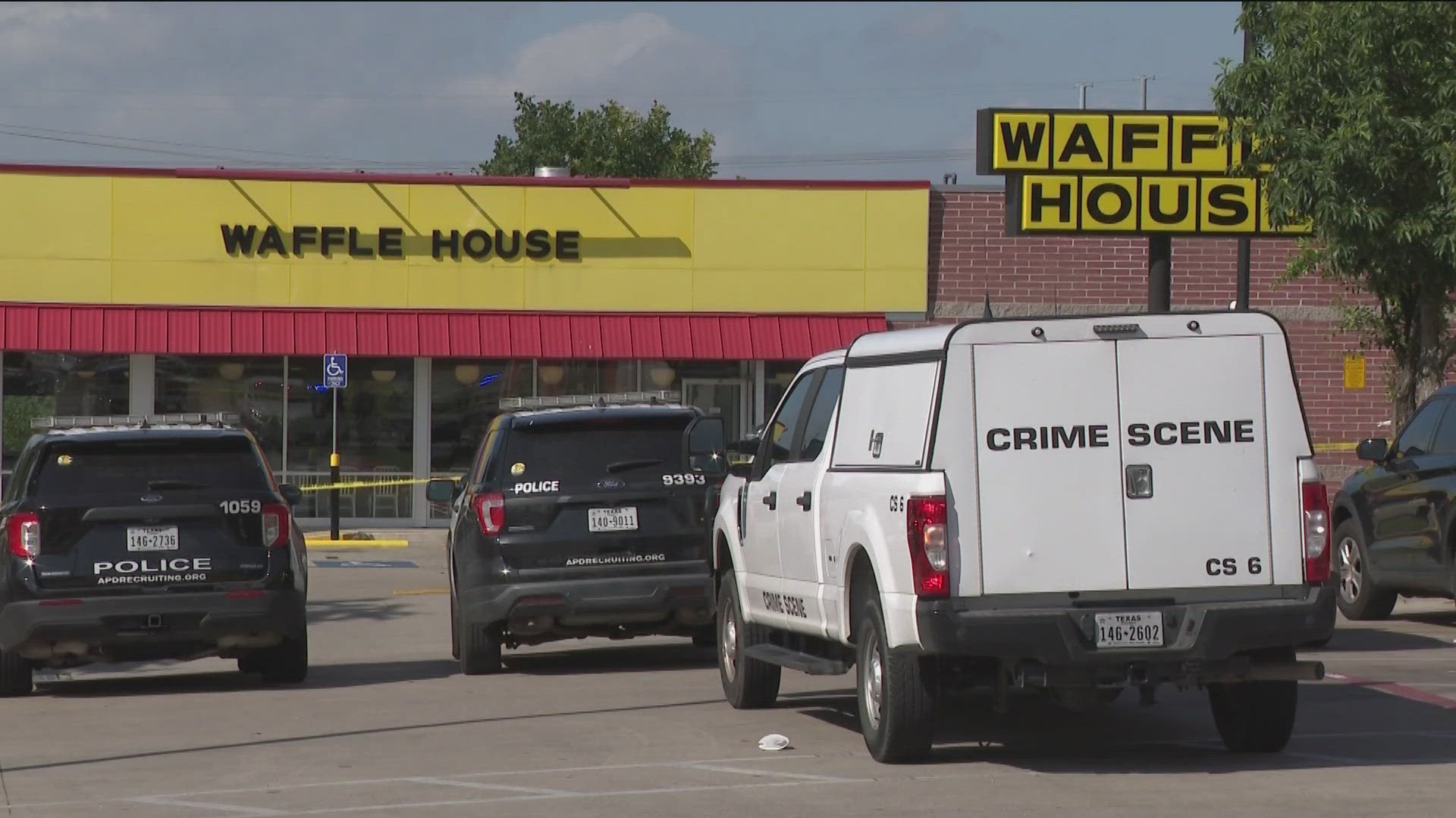 Austin police have shared new details about a deadly shooting at a Waffle House. They're still trying to find the people responsible.