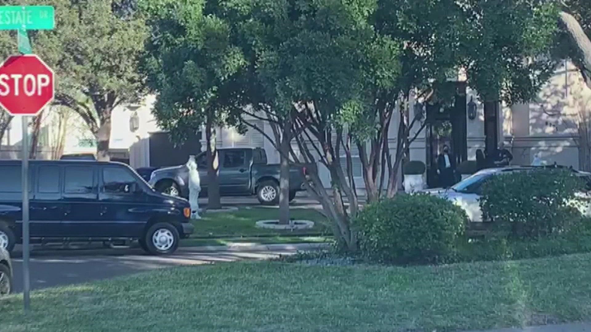 An FBI spokesperson said the agency was present on two streets around Cuellar’s house in Laredo “conducting court-authorized law enforcement activity.”