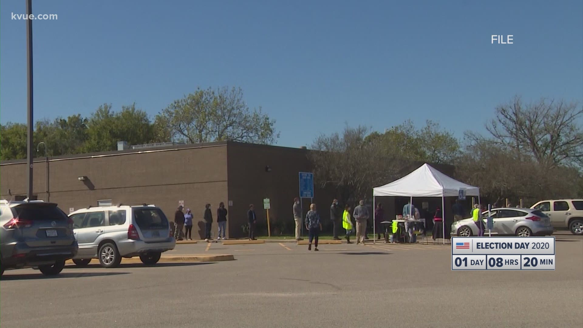 Several poll watchers across Texas have been dismissed because they weren't staying 6 feet away from voters or election workers.