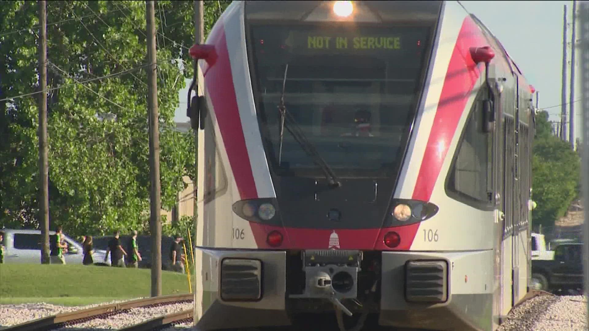 As CapMetro continues working on some of its largest projects, MetroRail services will be suspended during Labor Day weekend. KVUE's Pamela Comme has the details.