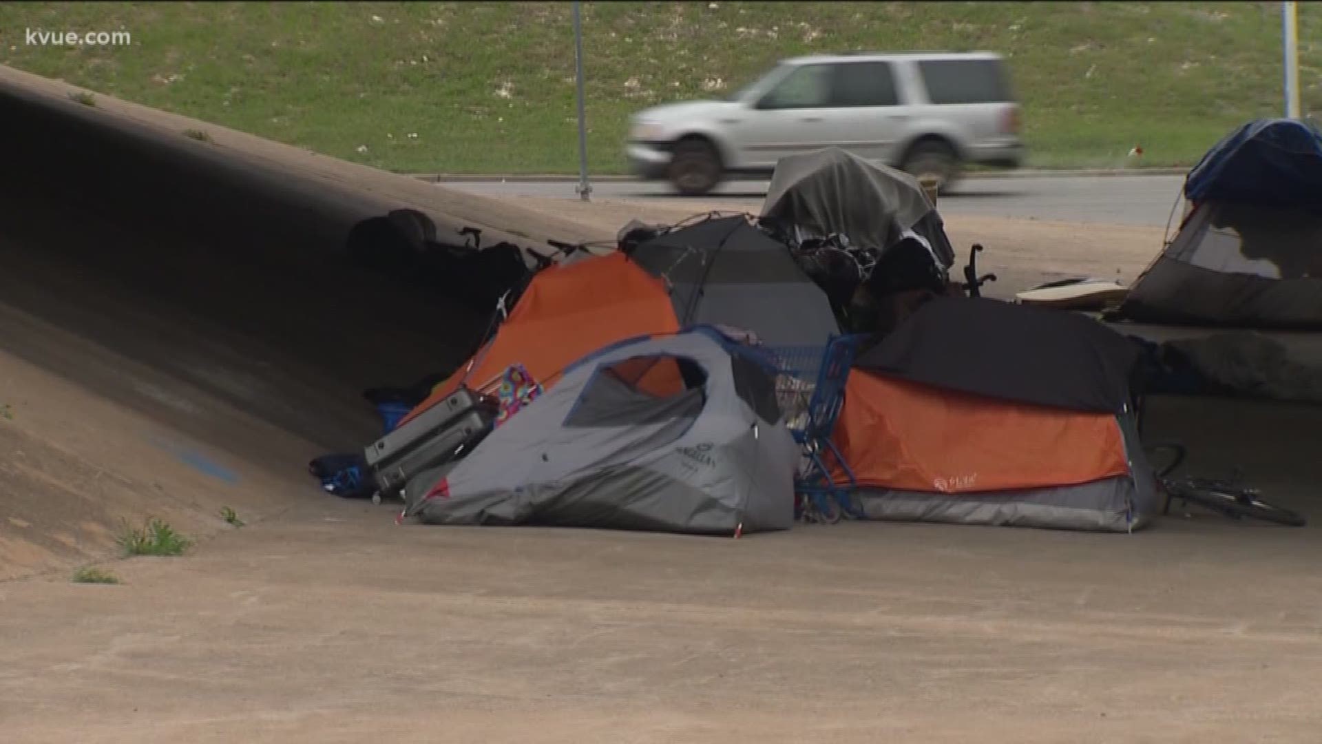 The nonprofit group Save Austin Now is pushing to reinstate the city's homeless camping ban.