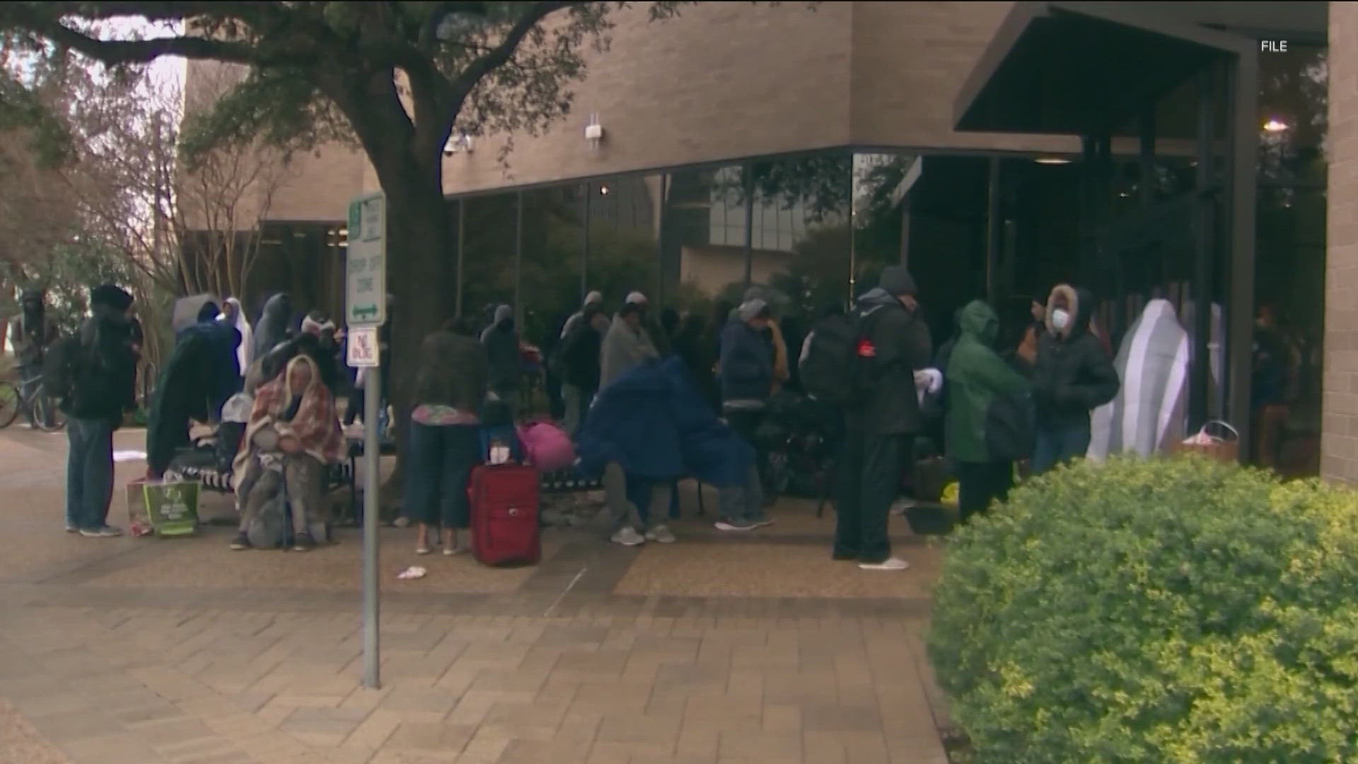 This winter, the city of Austin is implementing new rules for emergency cold weather shelters. Homeless can meet at One Texas Center on cold days.