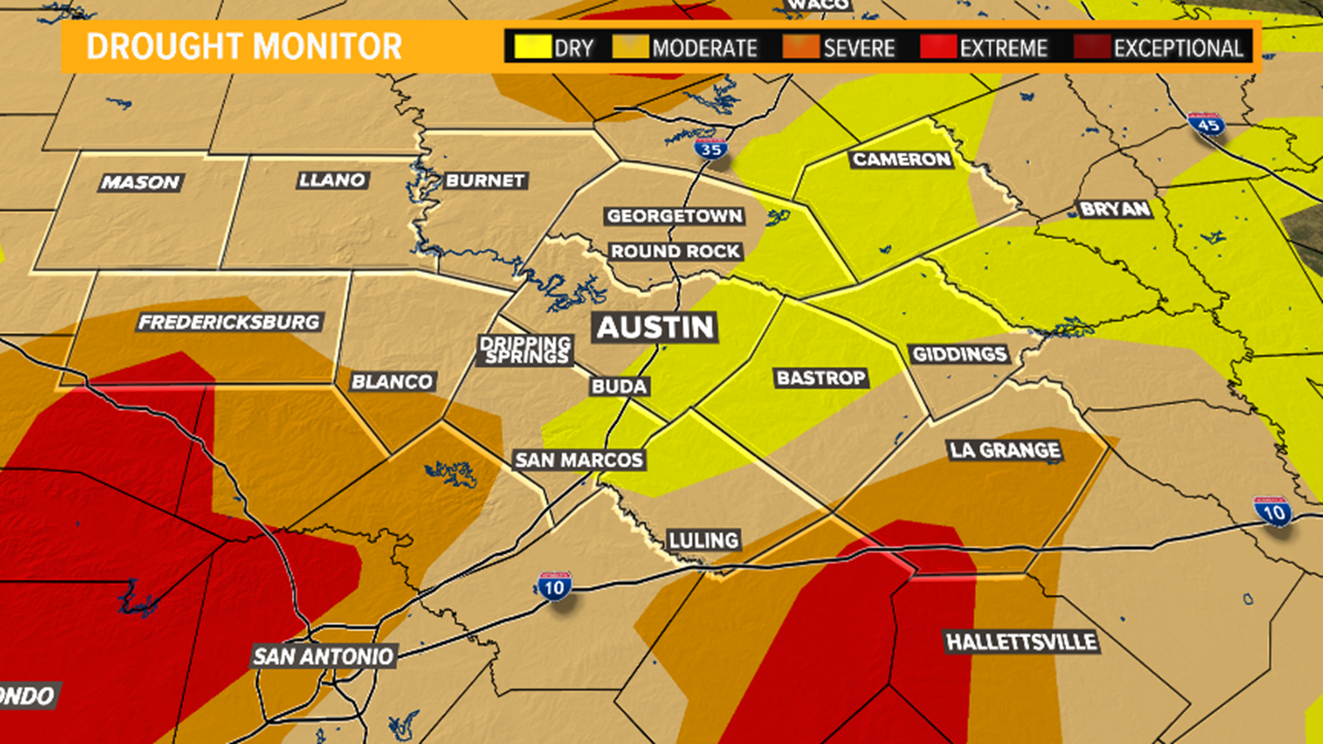 Heavy downpours bring much-needed rain to Central Texas | kvue.com