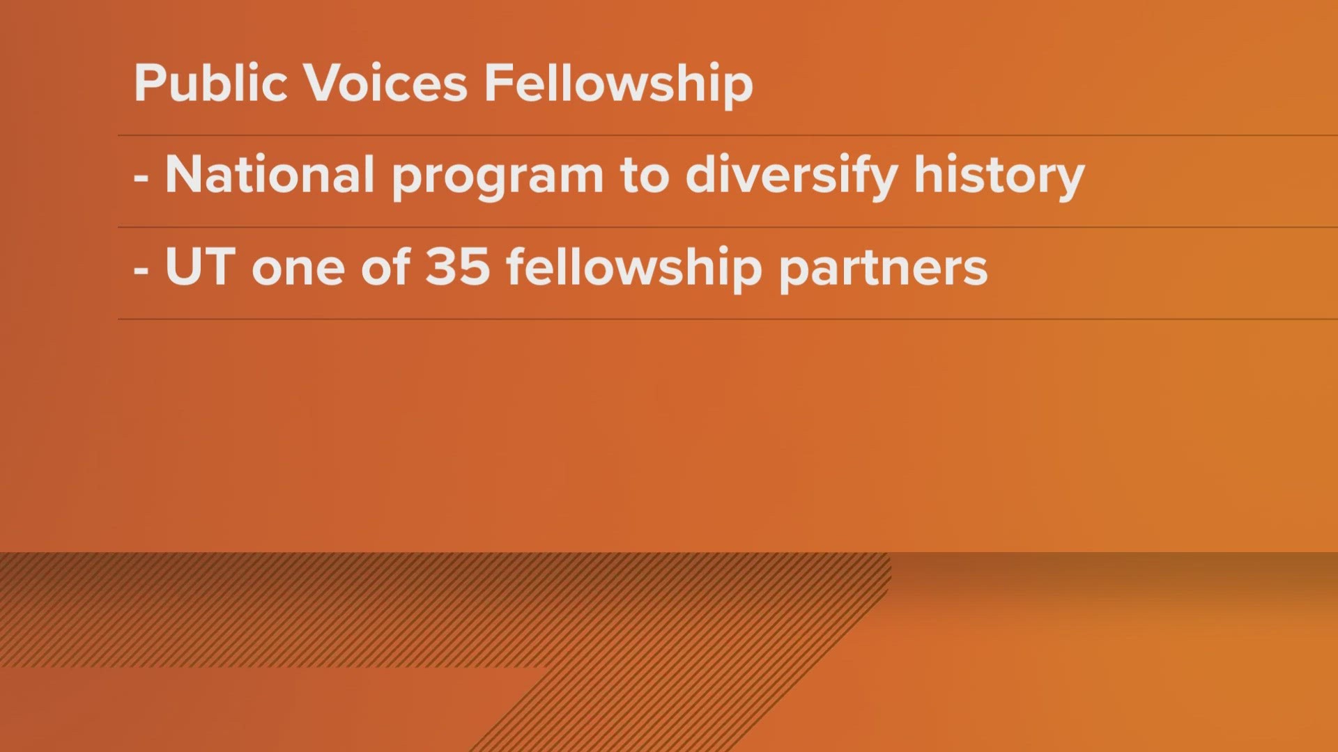 Fourteen University of Texas fellows no longer have jobs at UT because of a new law limiting diversity, equity and inclusion (DEI) initiatives.